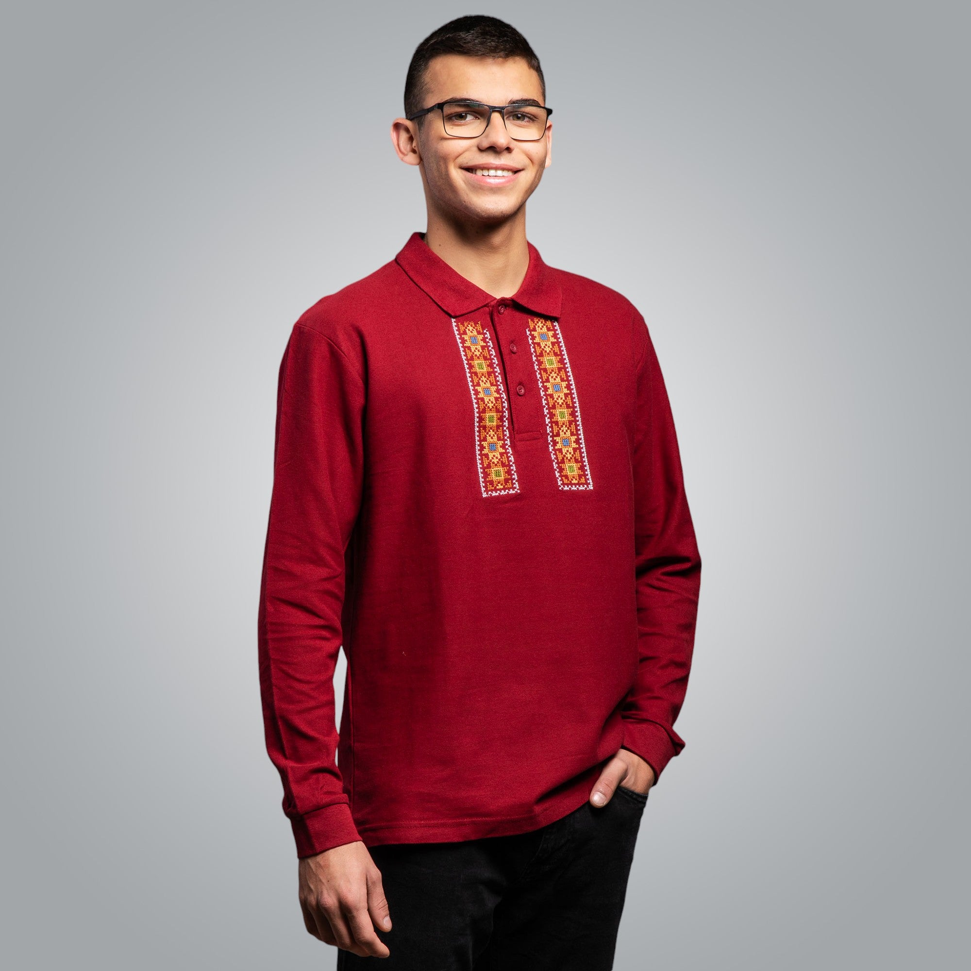 Блуза с яка "Пазител"