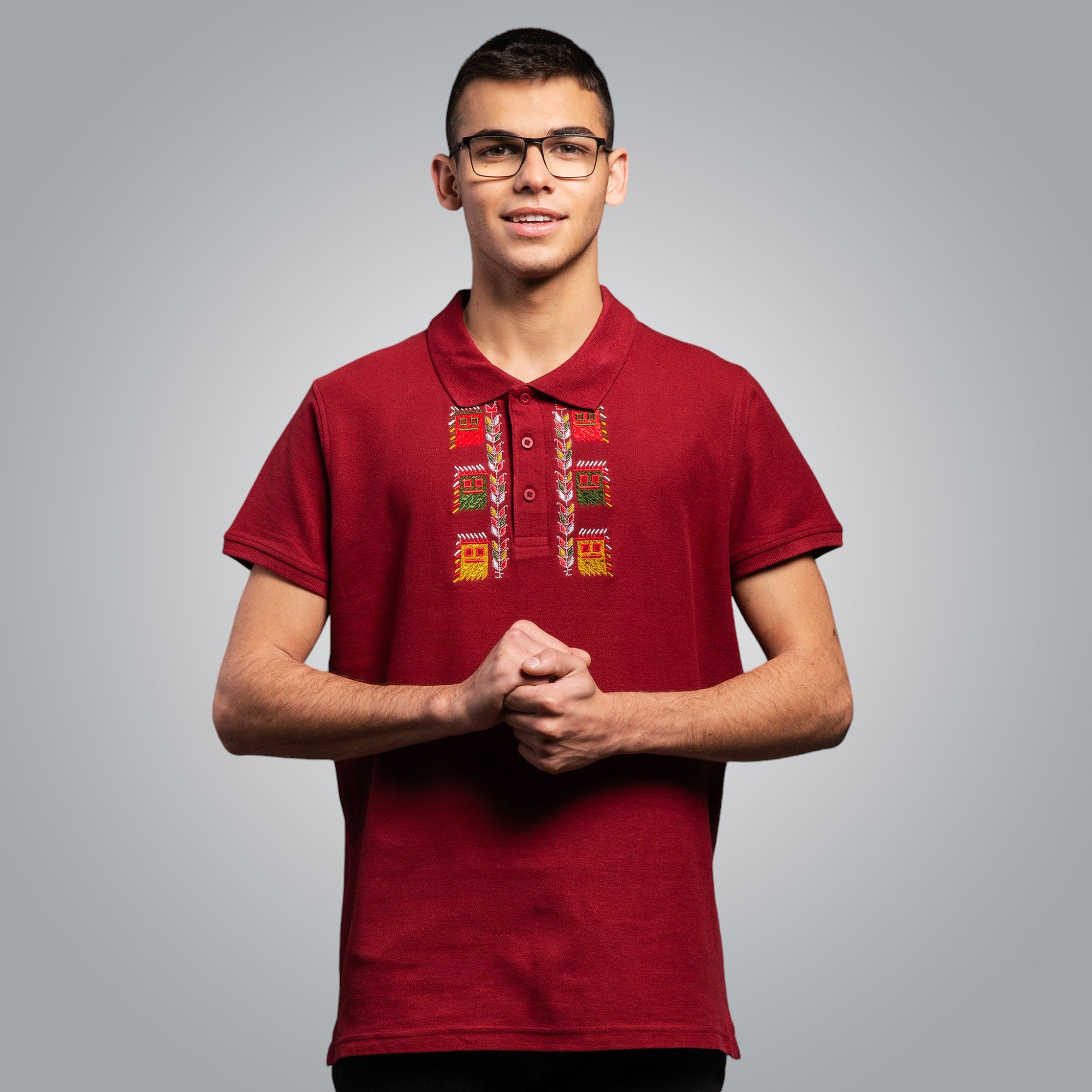 Тениска с яка "Кукери"