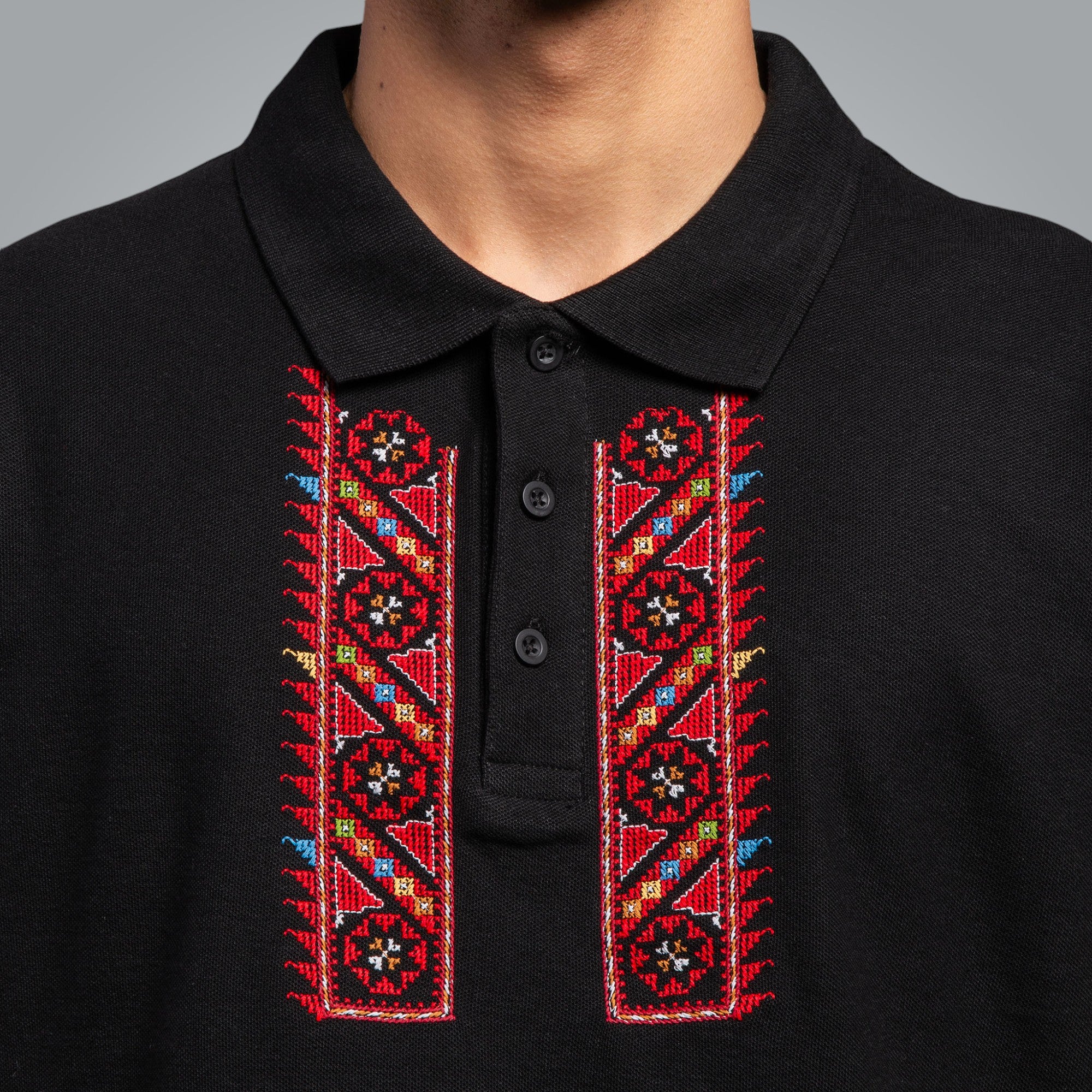 Тениска с яка "Северняшка"