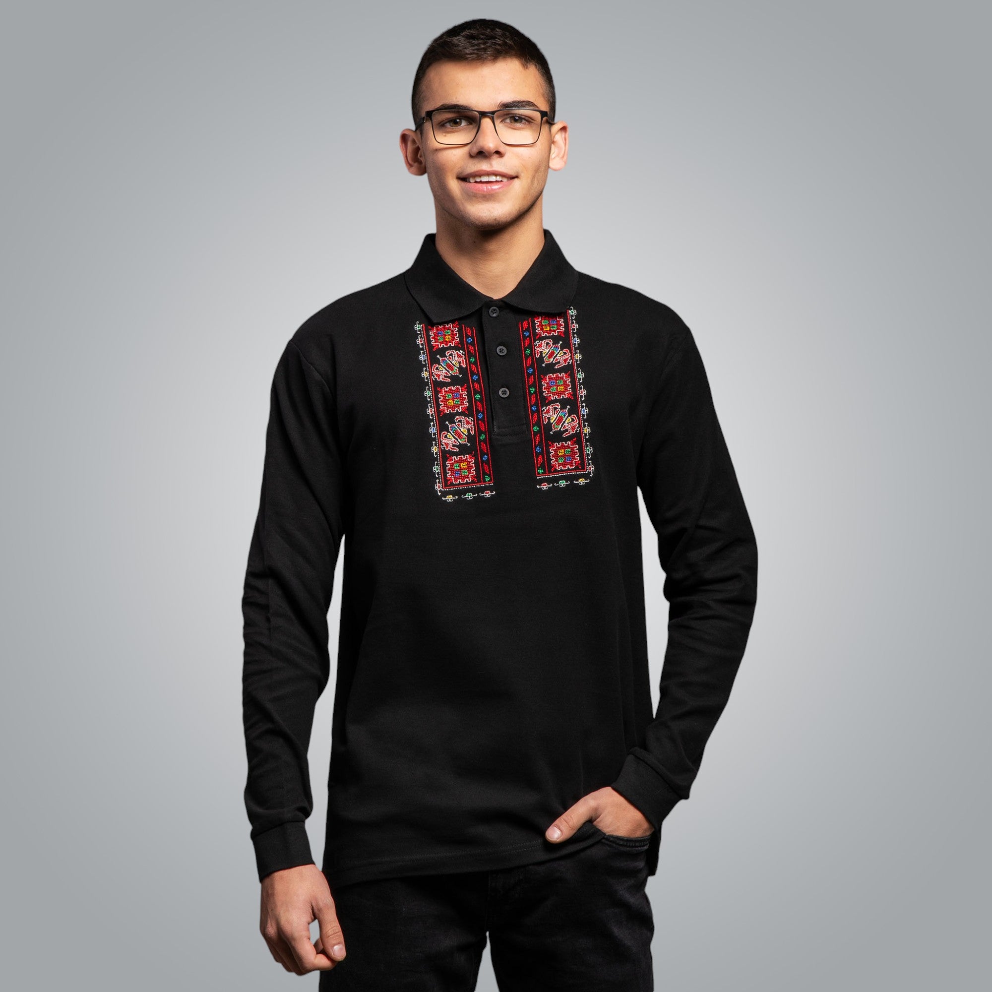 Блуза с яка "Традиционна"