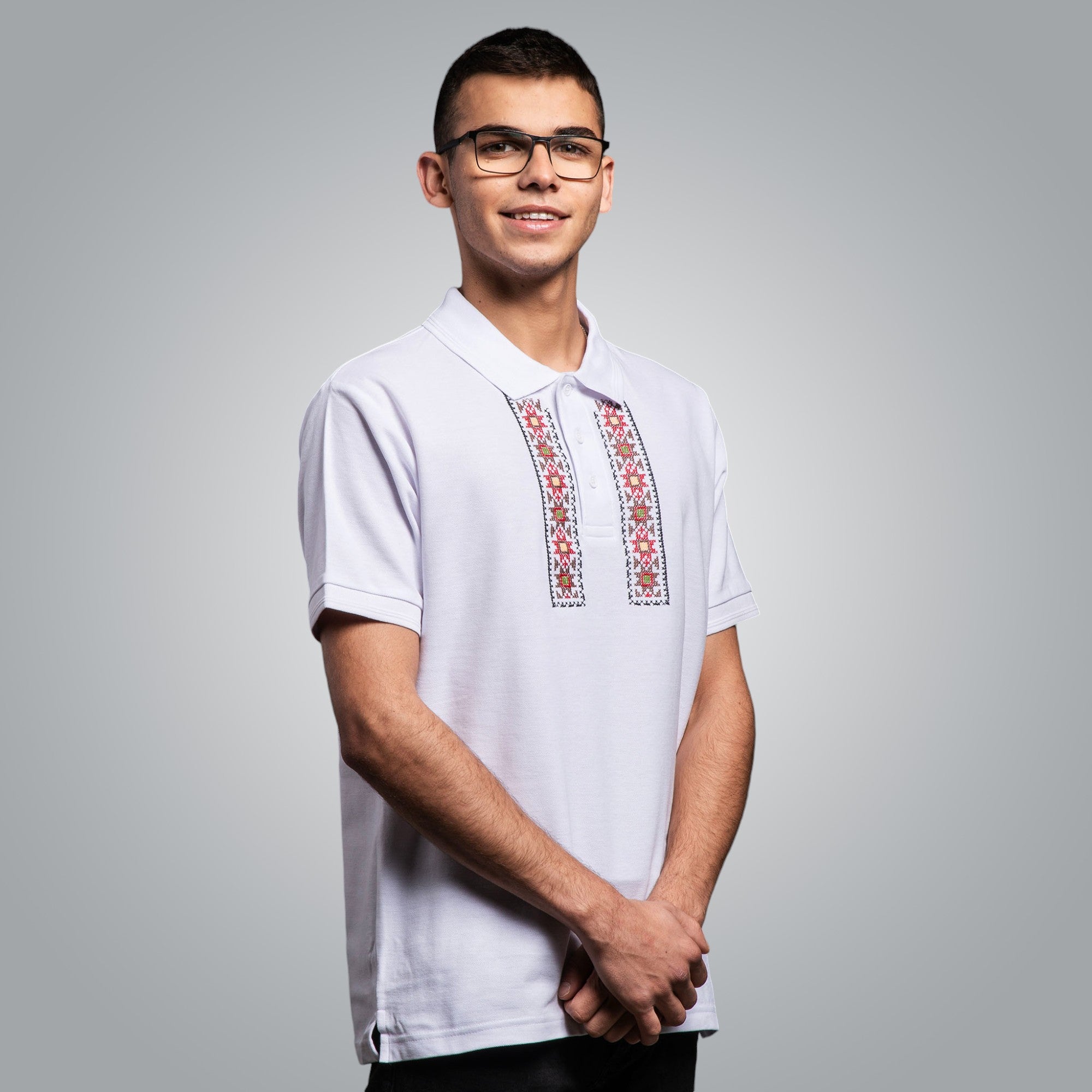 Тениска с яка "Пазител"