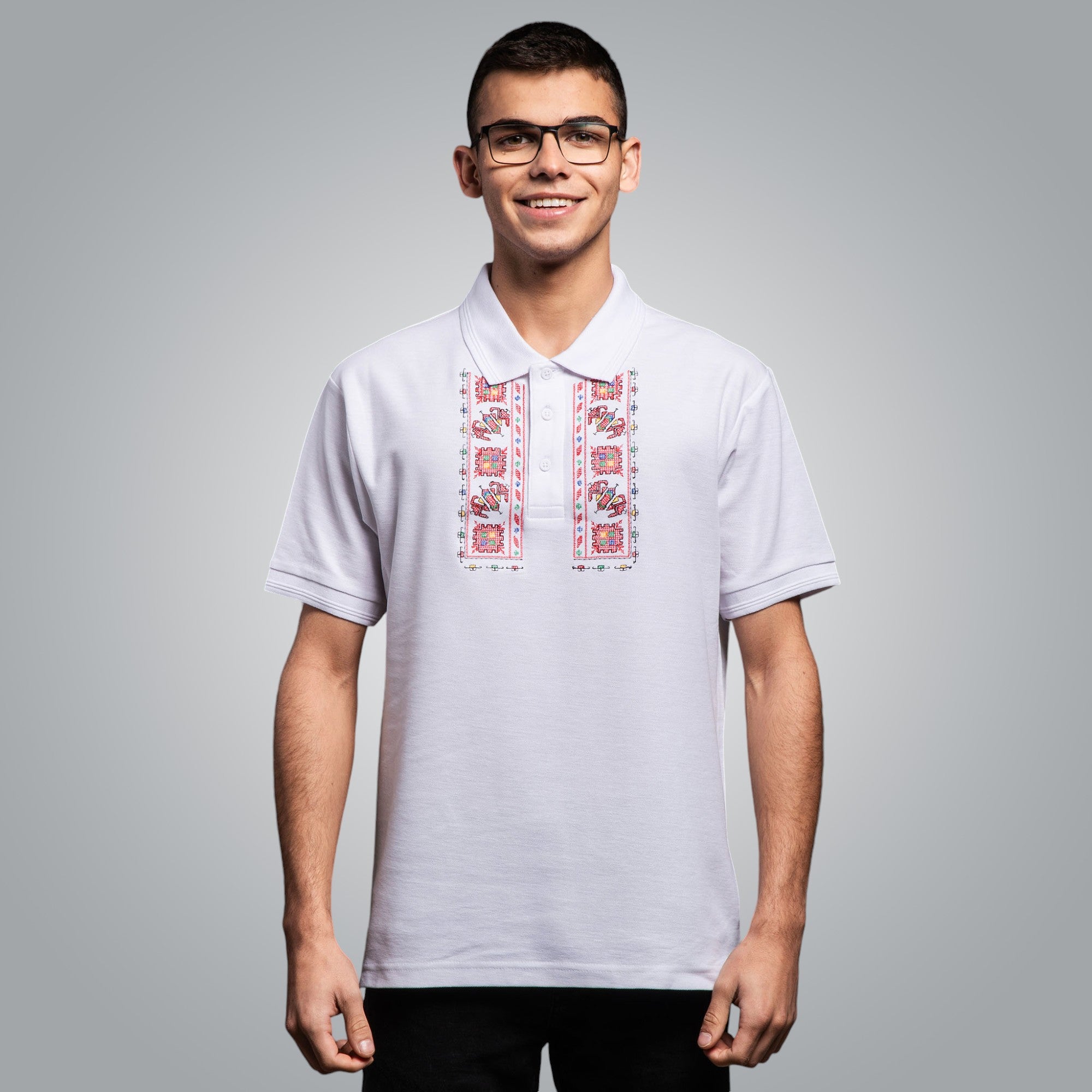 Тениска с яка "Традиционна"