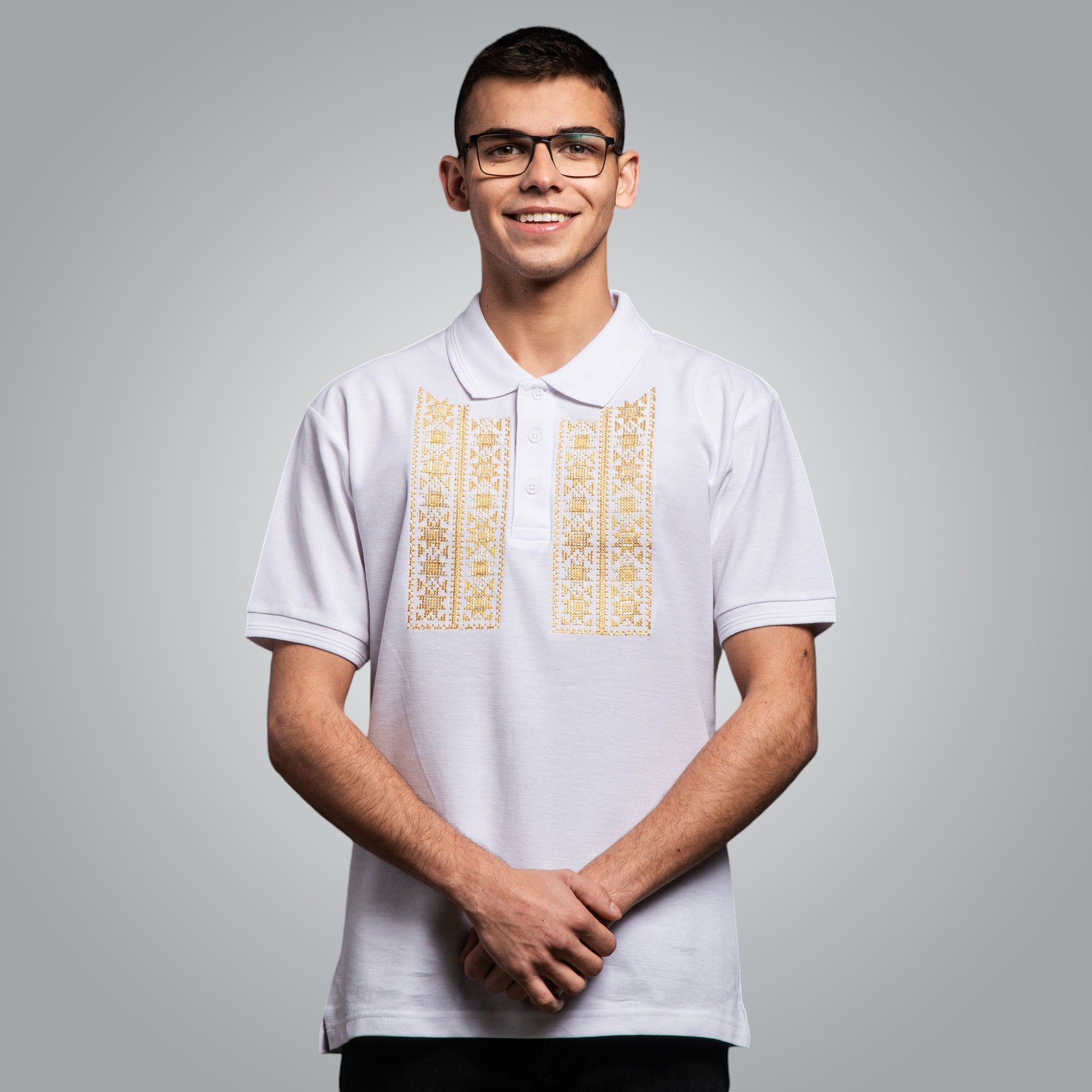 Тениска с яка "Закрилник"