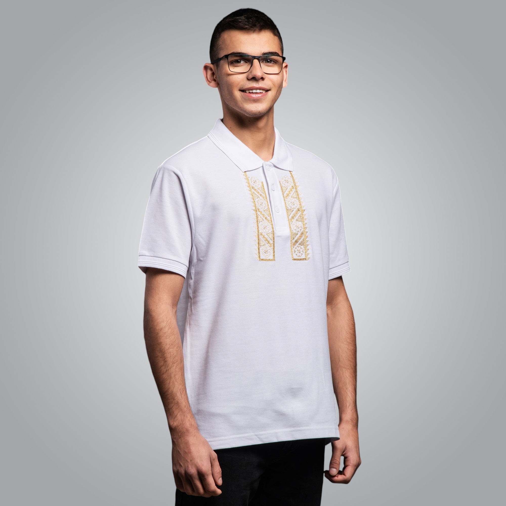 Тениска с яка "Северняшка"