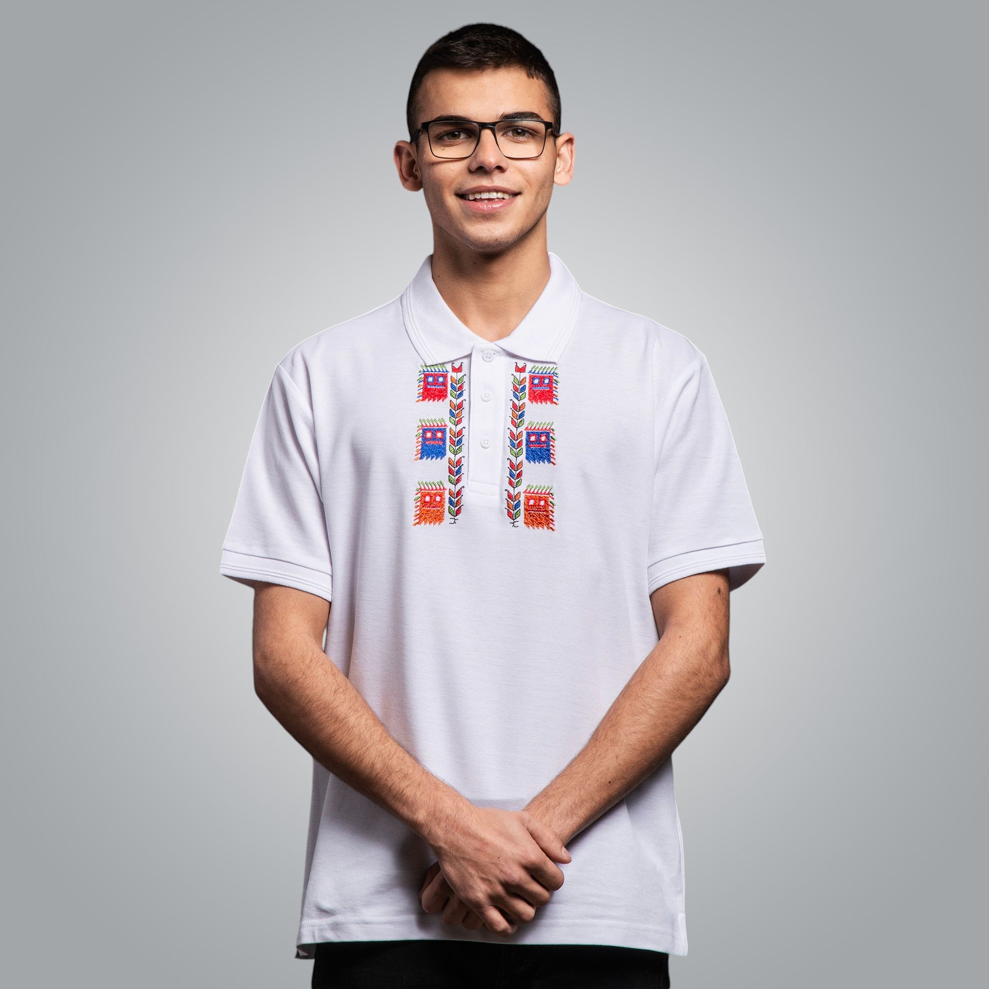 Тениска с яка "Кукери"