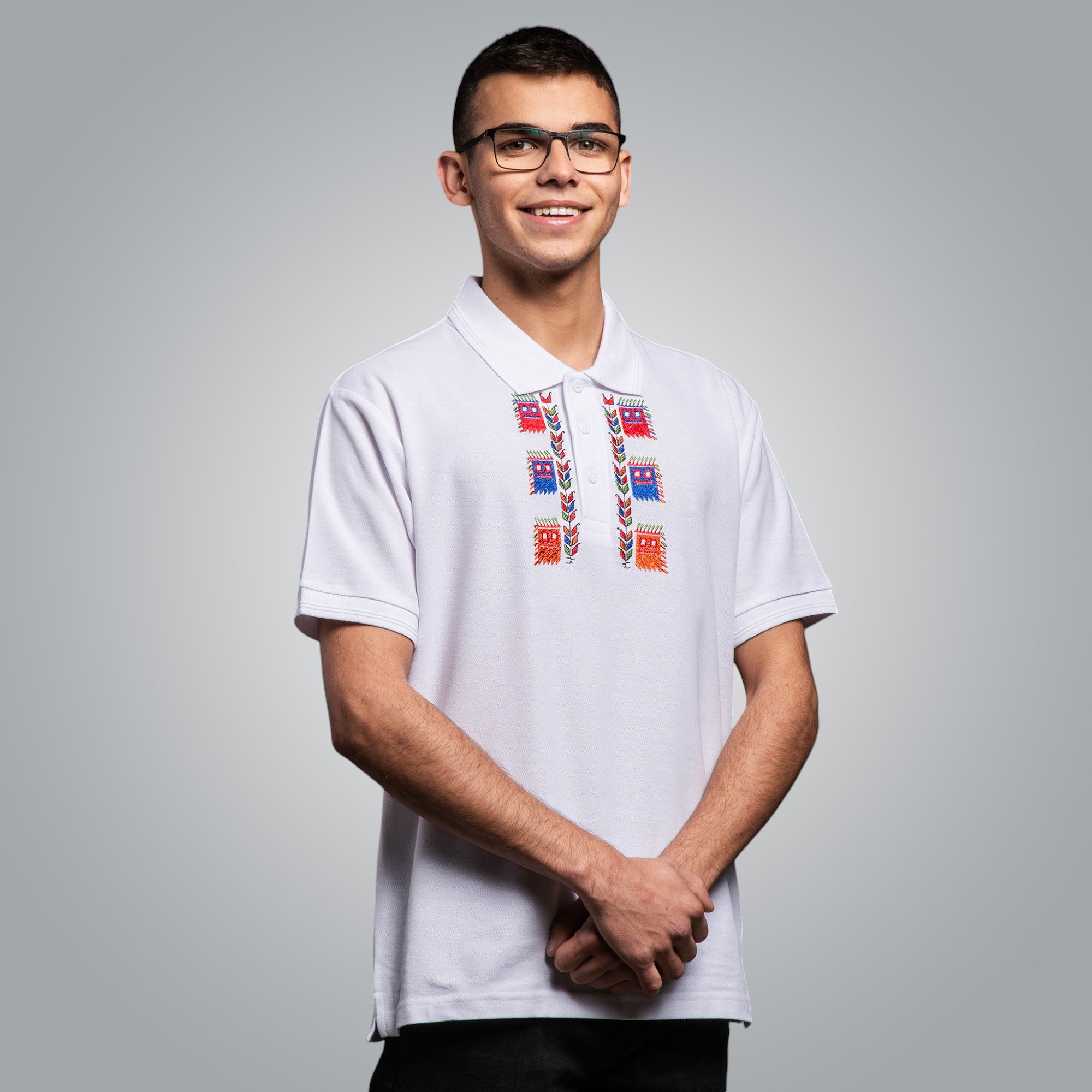 Тениска с яка "Кукери"