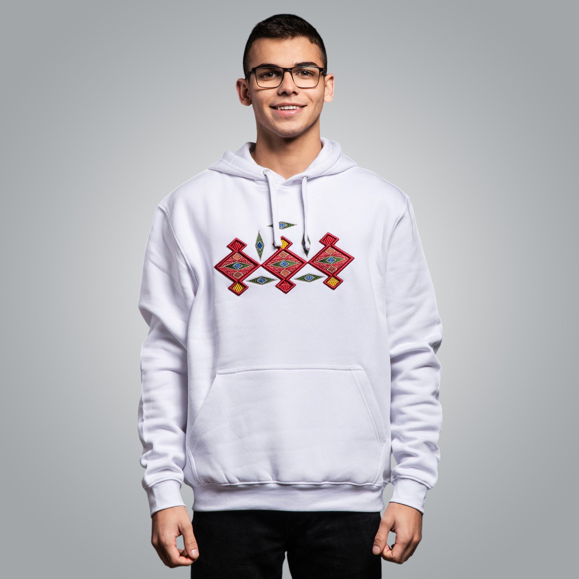 Мъжка блуза с качулка "Канатица" 3D