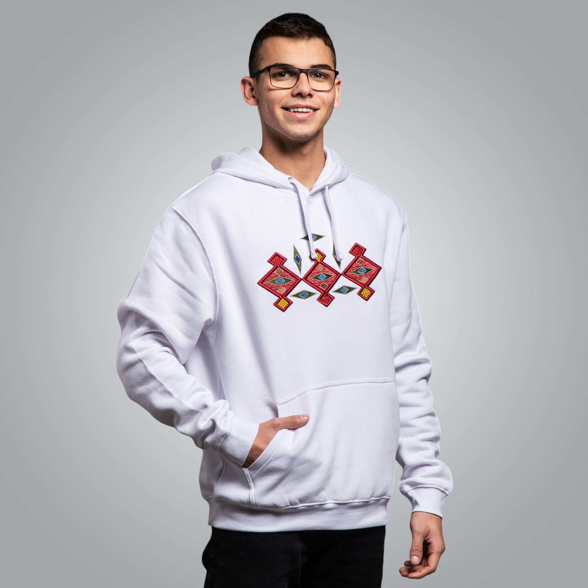 Мъжка блуза с качулка "Канатица" 3D