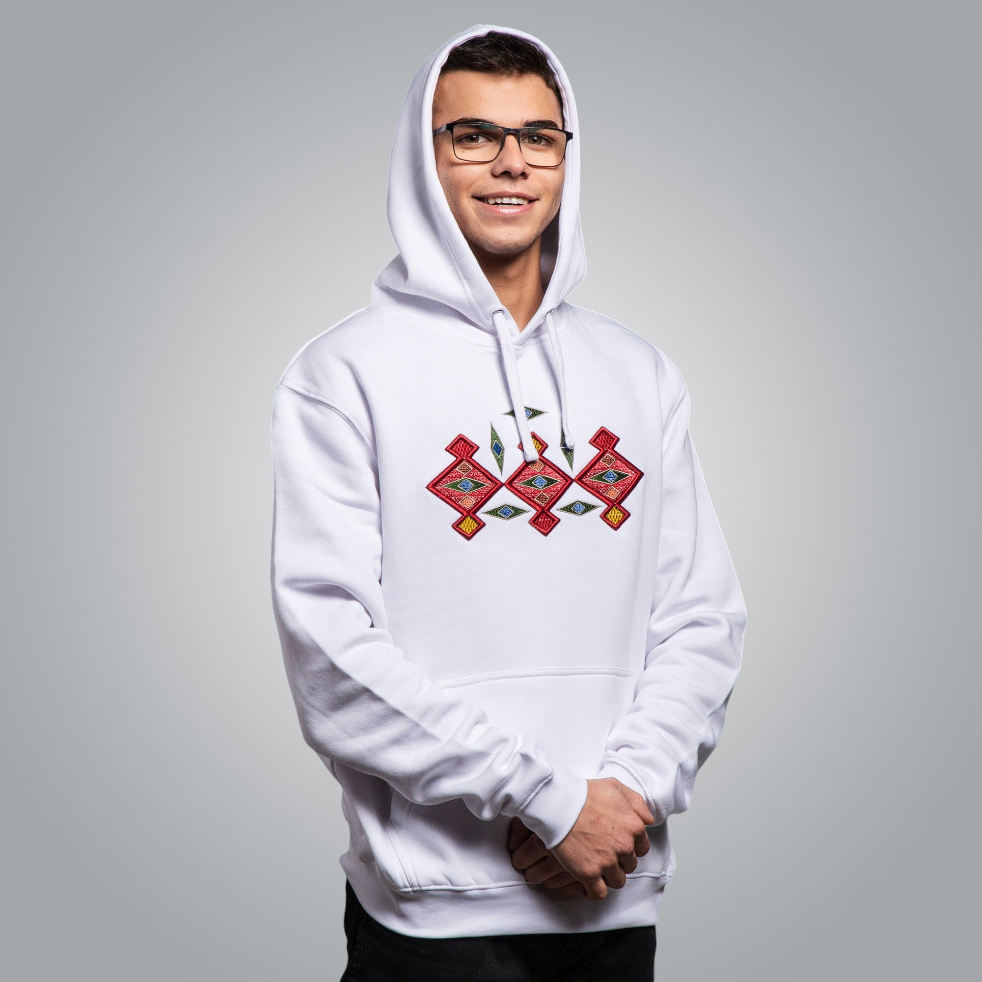 Мъжка блуза с качулка "Канатица" 3D