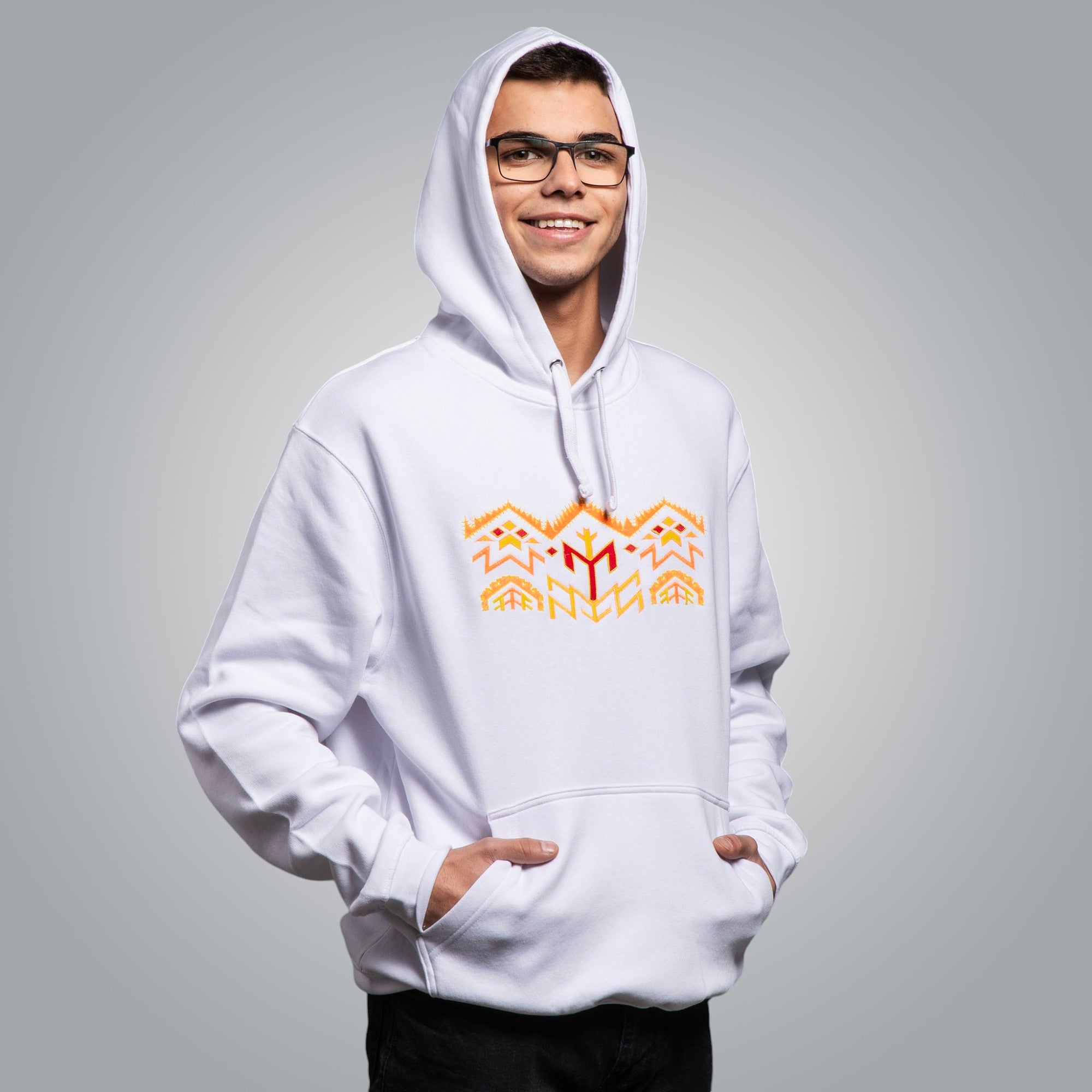 Мъжка блуза с качулка "Богинята майка"