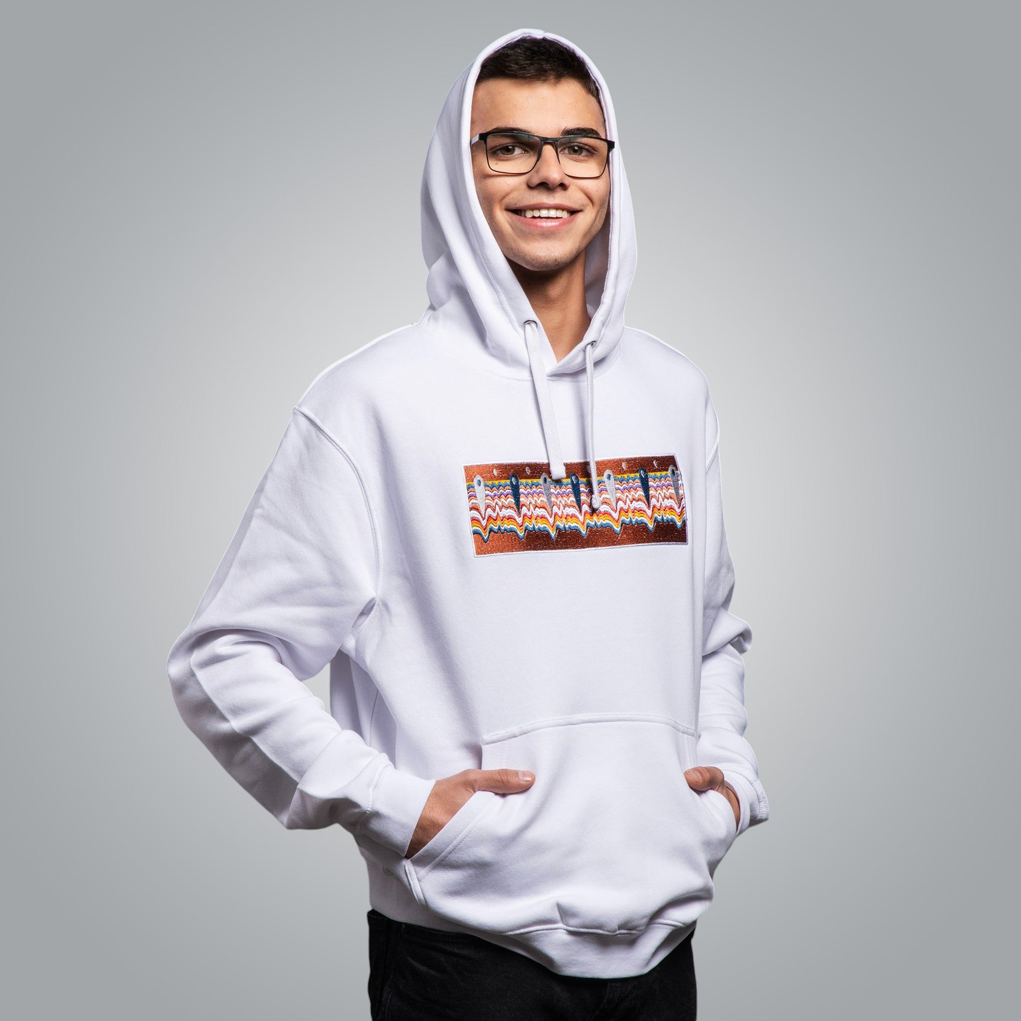 Мъжка блуза с качулка "Троянска капка"