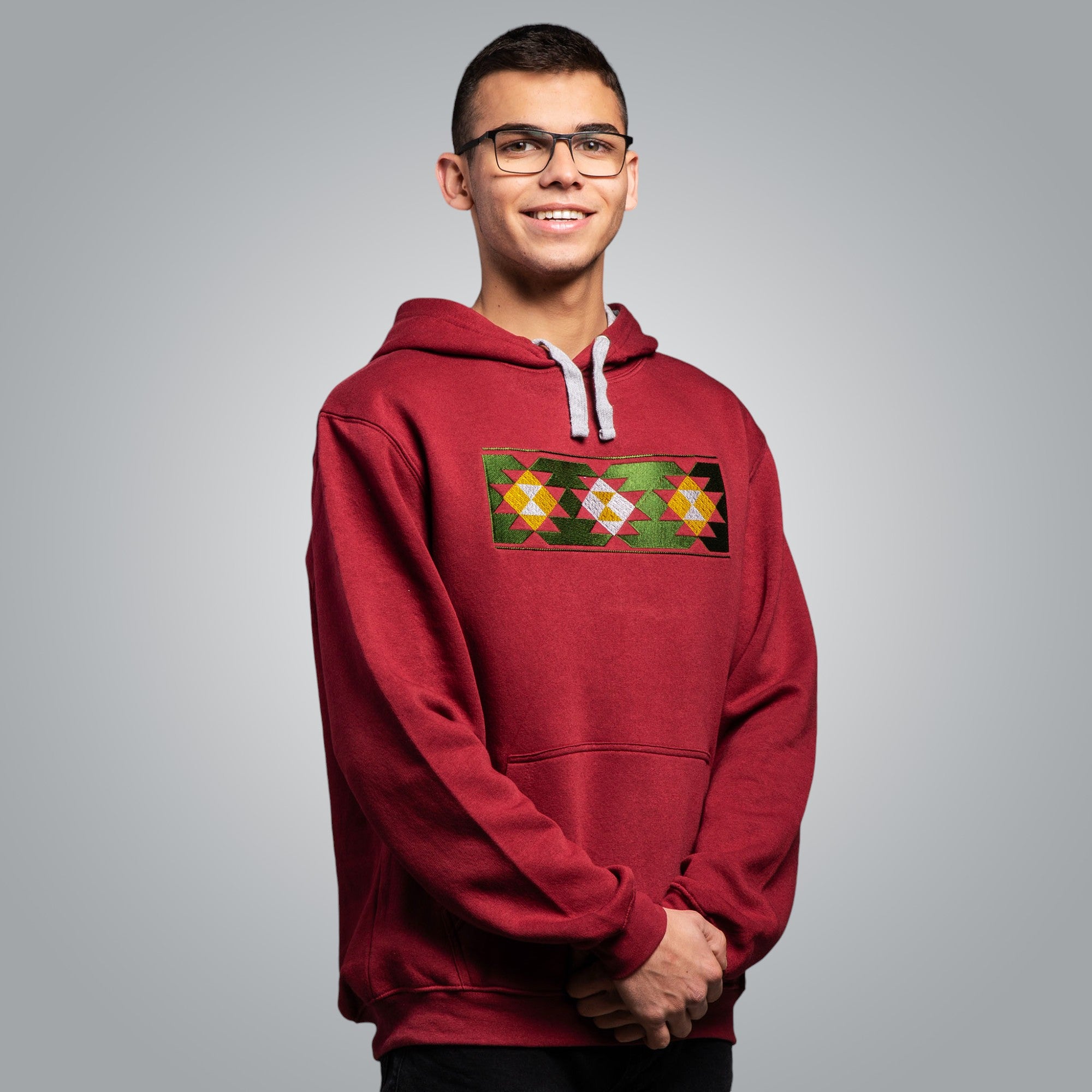 Мъжка блуза с качулка "Род"