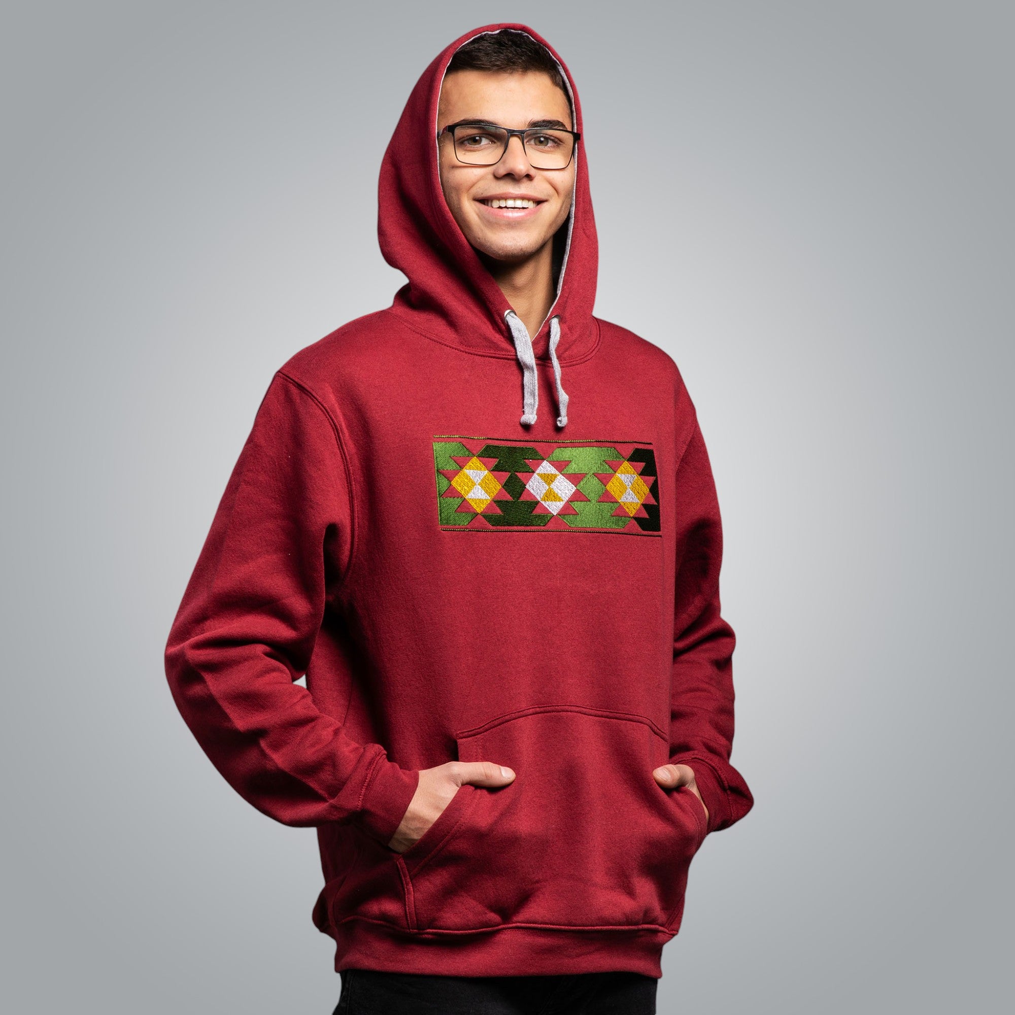 Мъжка блуза с качулка "Род"