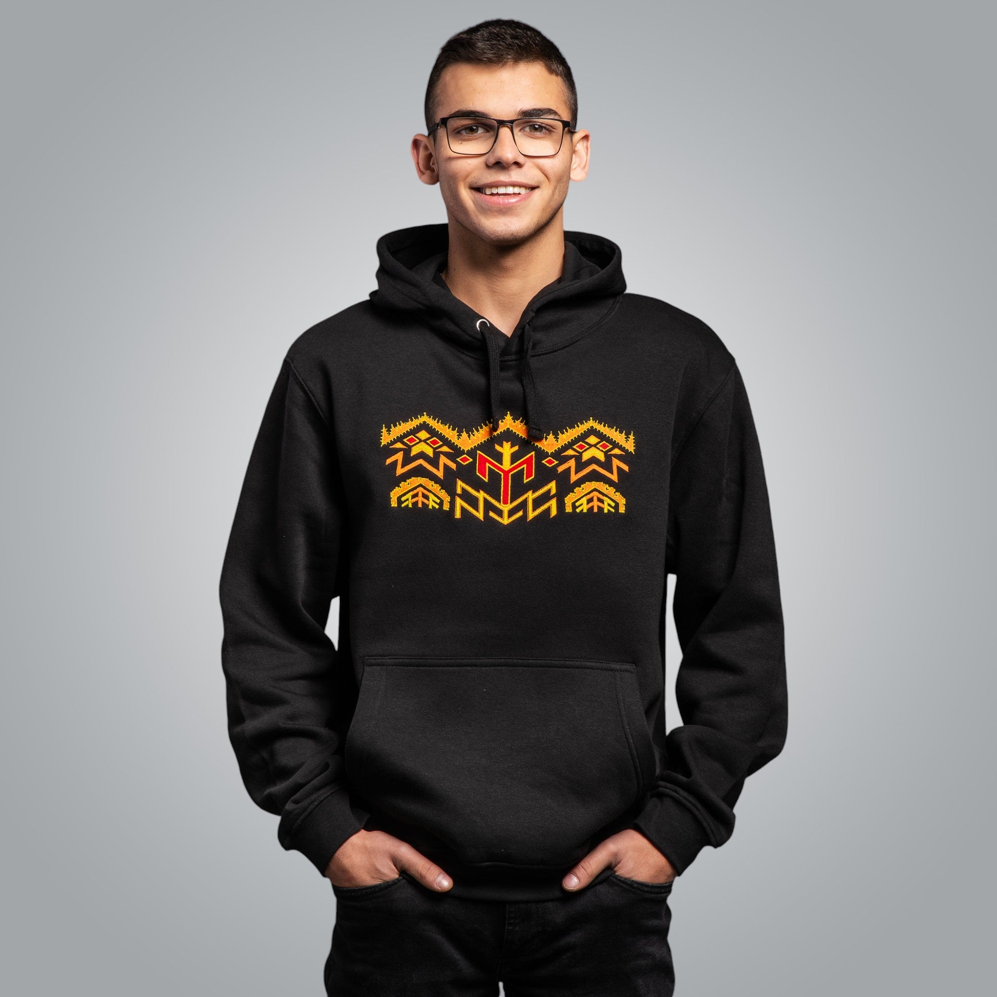 Мъжка блуза с качулка "Богинята майка"