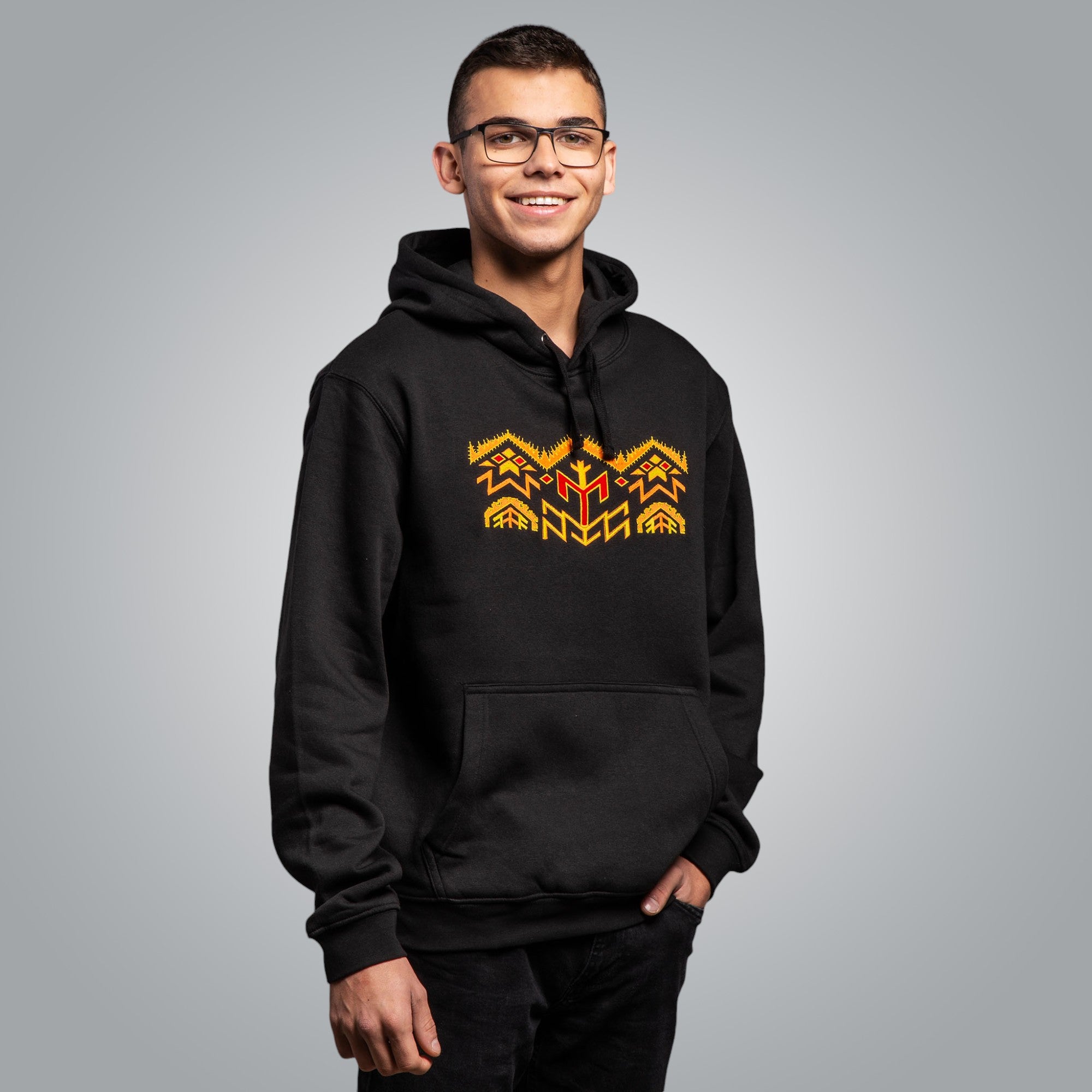 Мъжка блуза с качулка "Богинята майка"