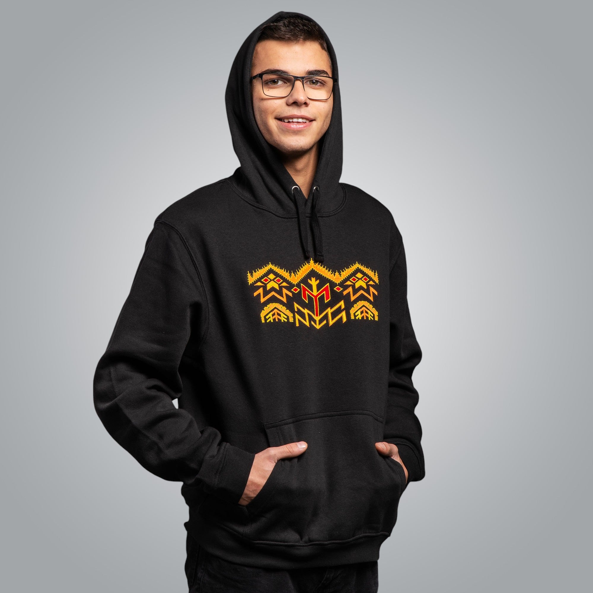 Мъжка блуза с качулка "Богинята майка"