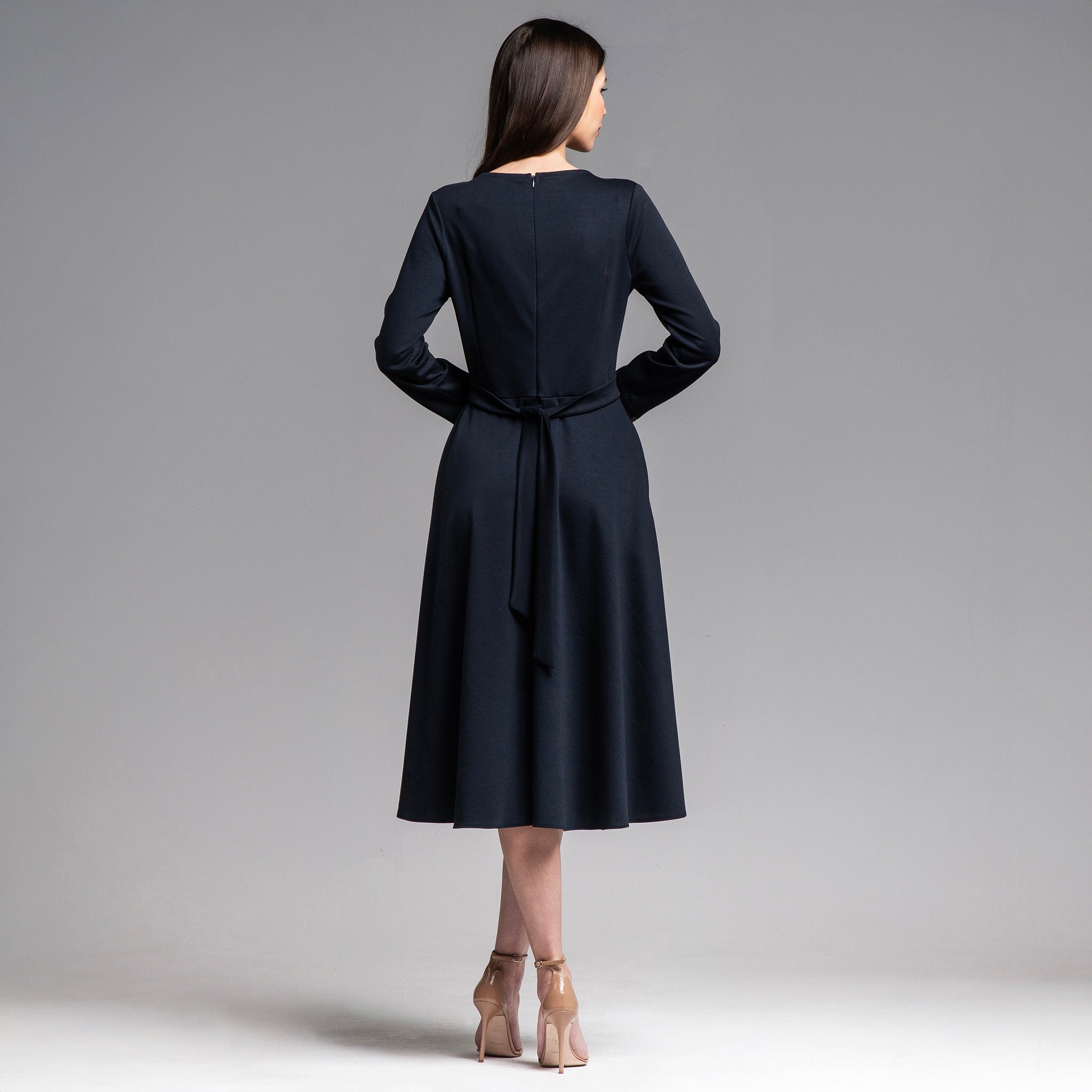 Рокля с дълъг ръкав "Пролет"