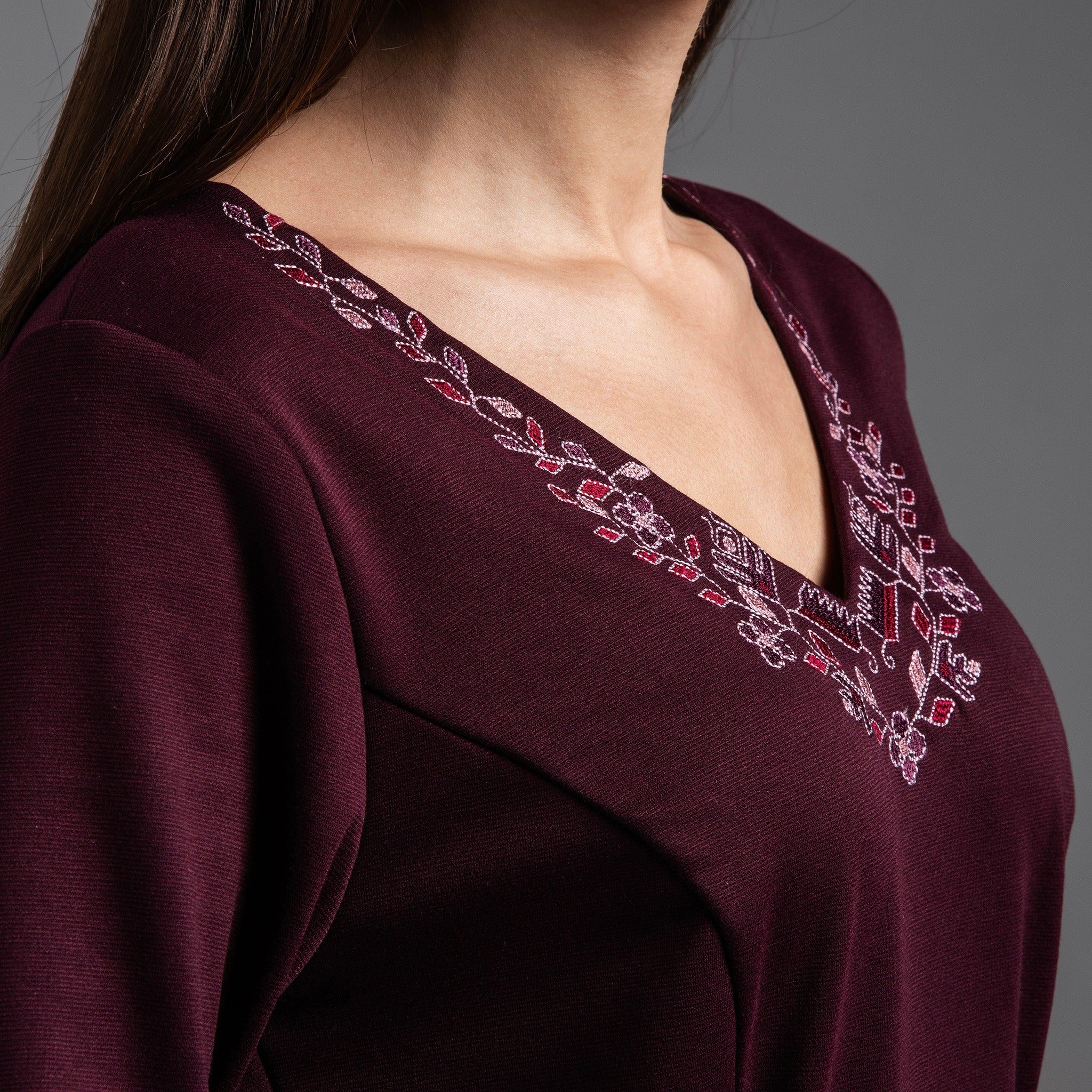 Рокля с дълъг ръкав "Пролет"