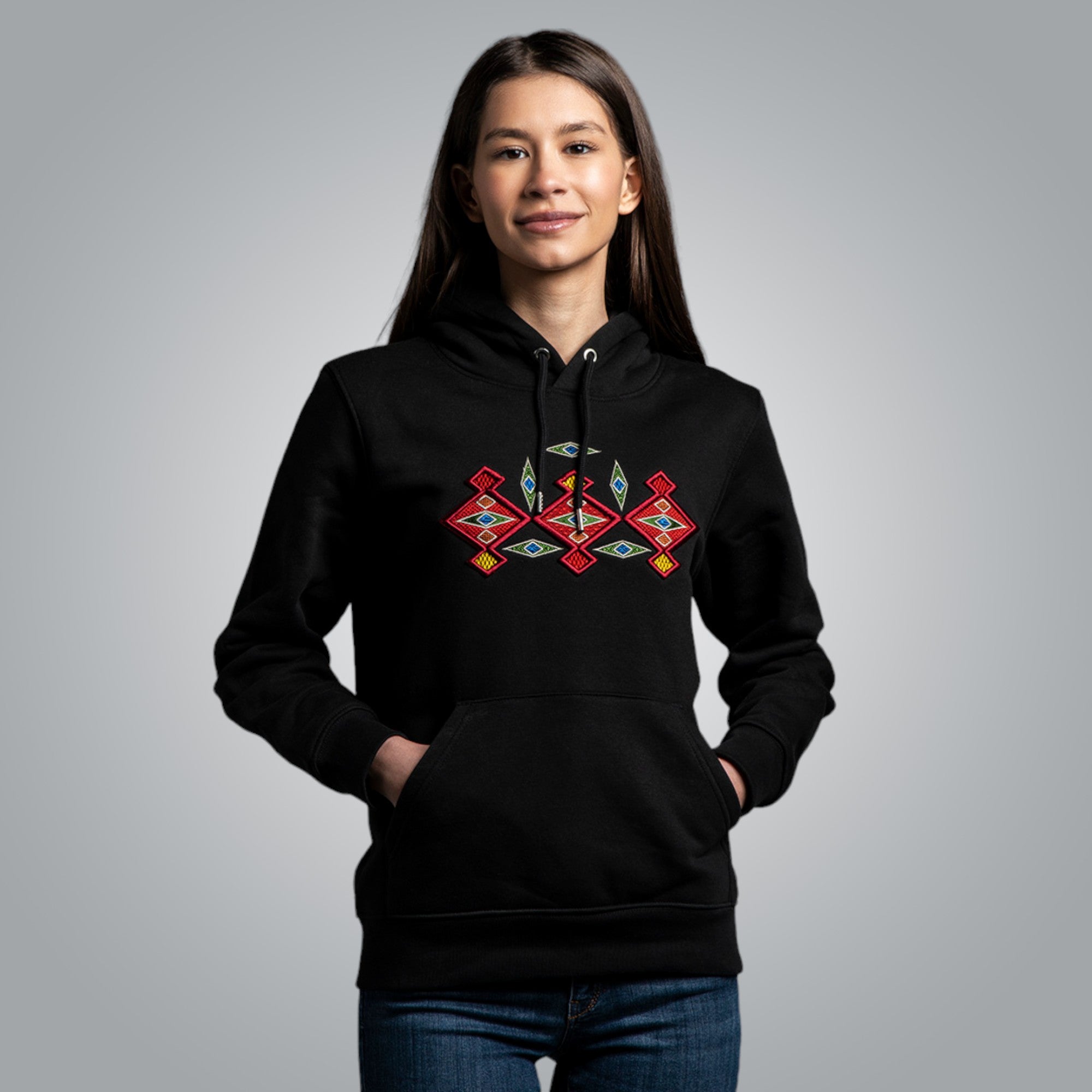 Унисекс блуза с качулка "Канатица" 3D