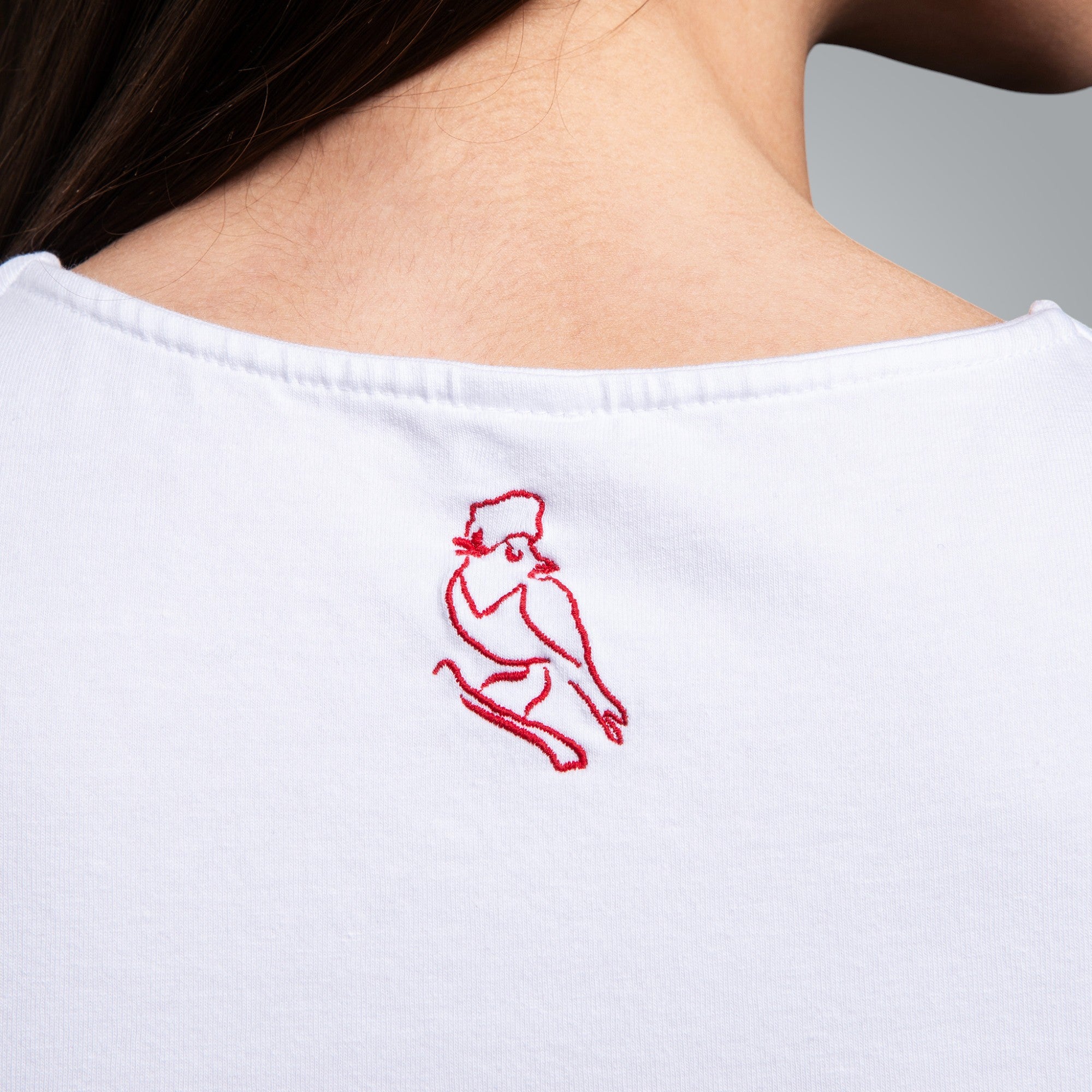 Тениска с V-деколте "Дърво на живота"