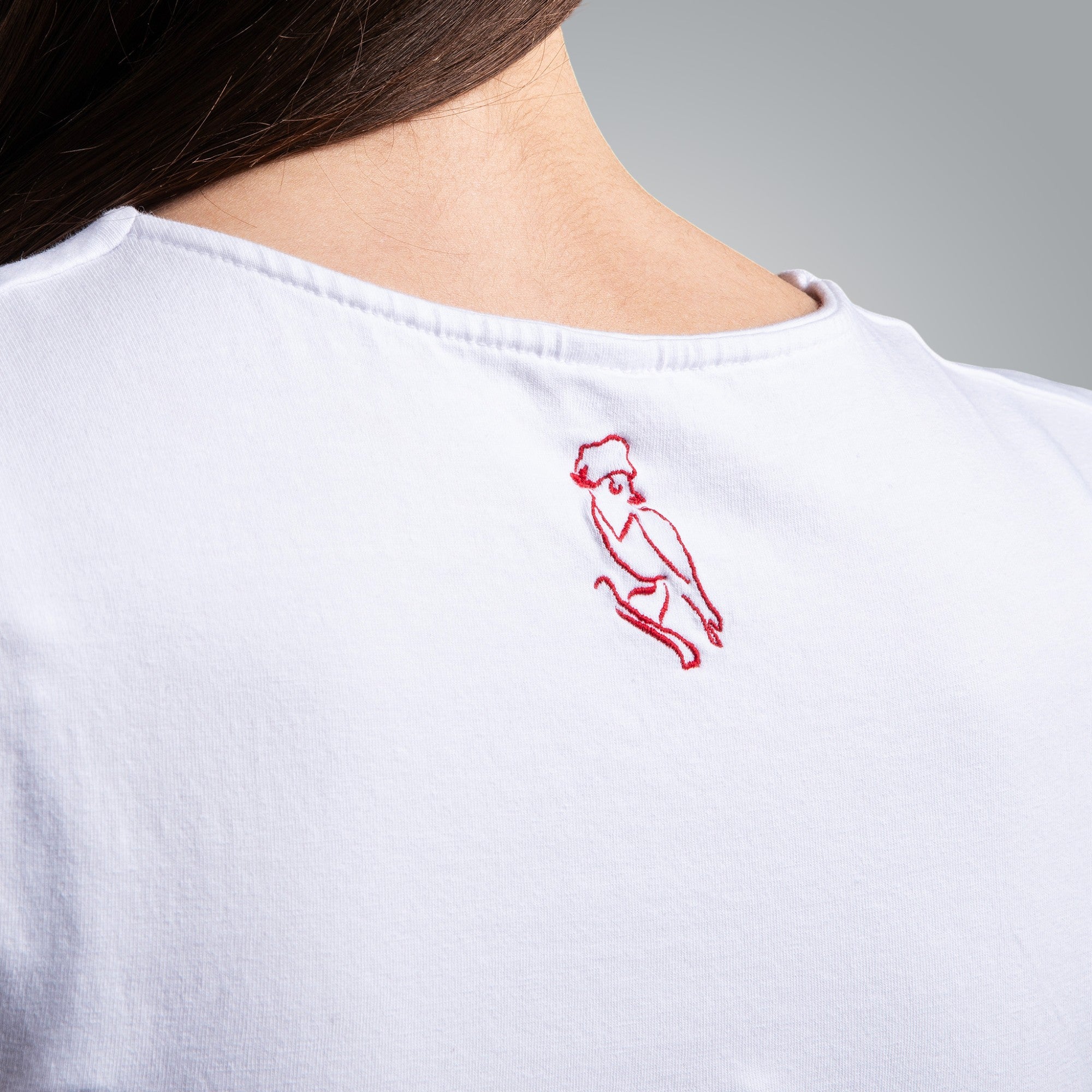 Тениска с V-деколте "Дърво на живота"