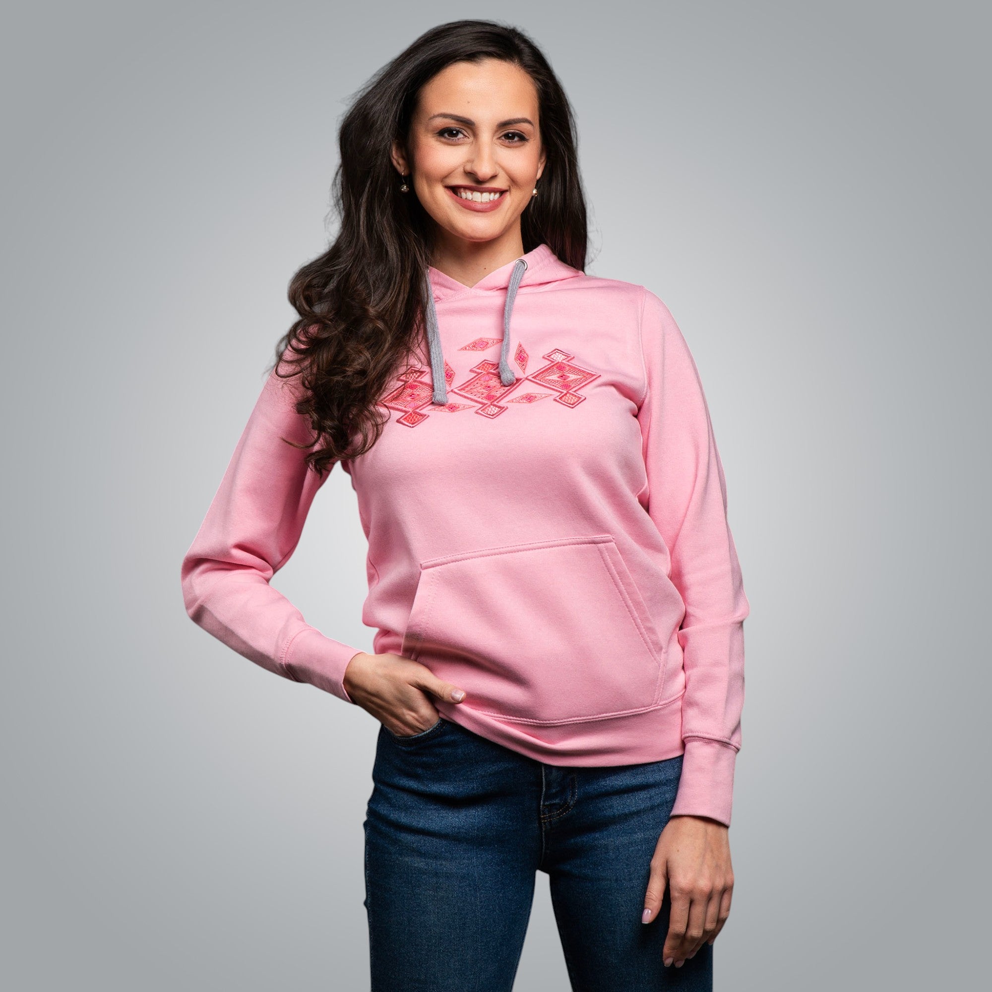 Дамска блуза с качулка "Канатица" 3D