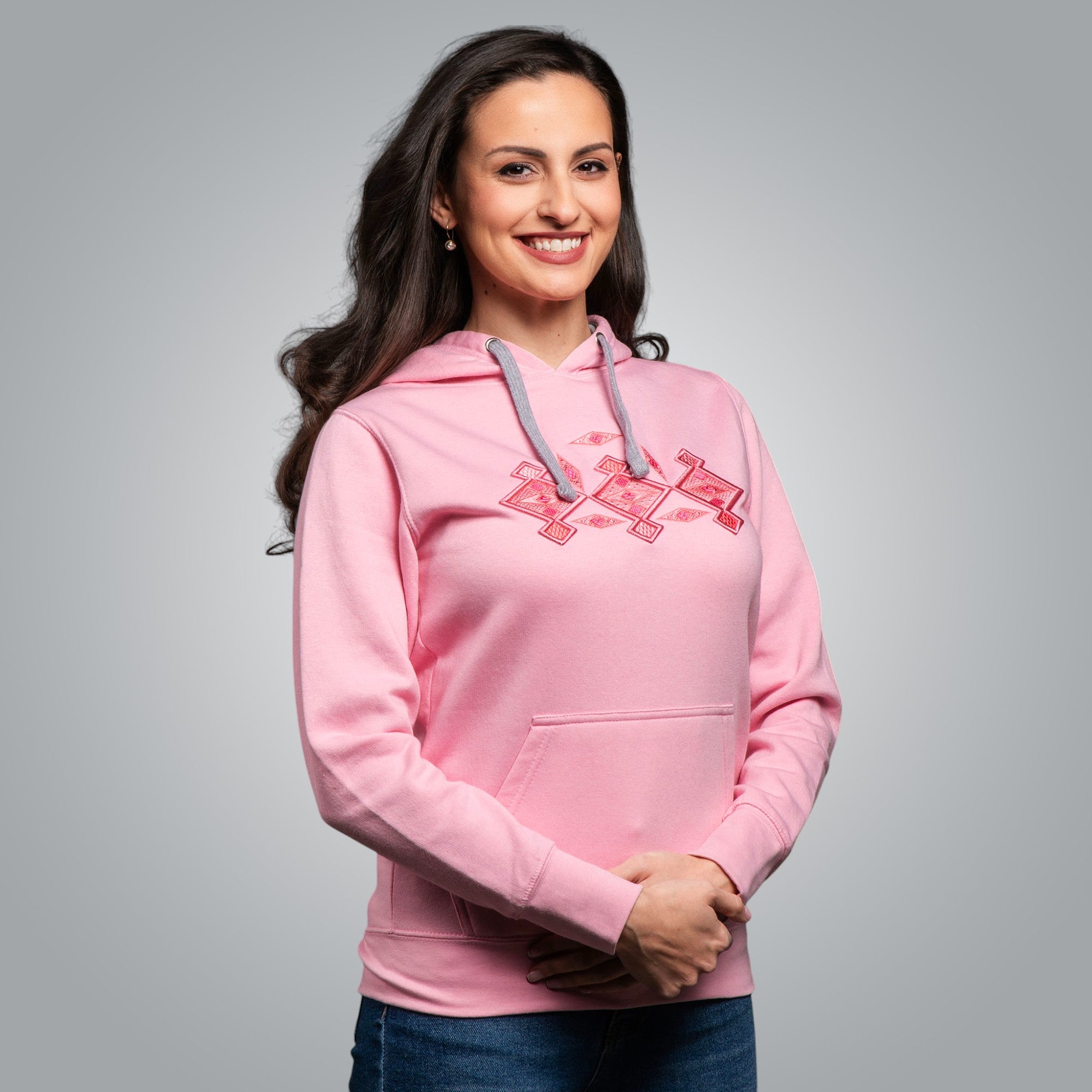 Дамска блуза с качулка "Канатица" 3D