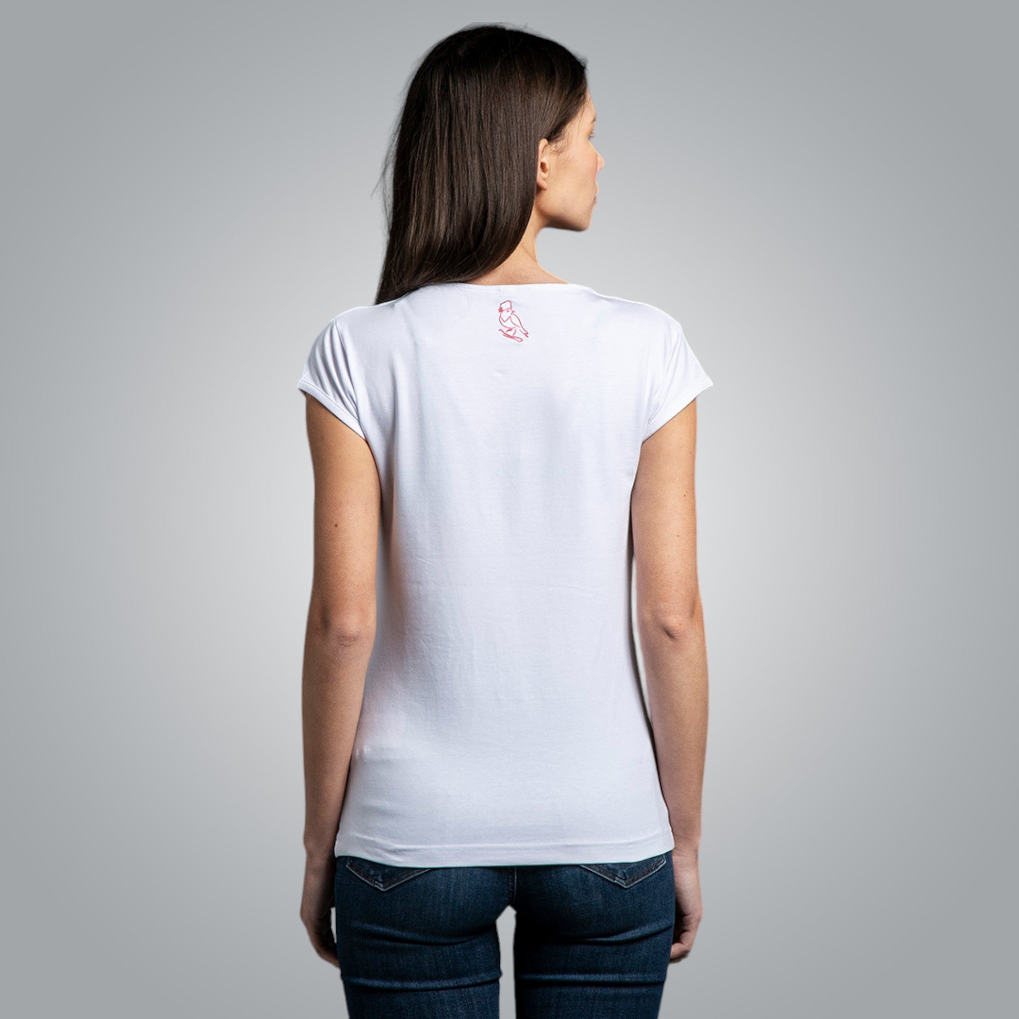 Тениска с V деколте "от Шоплука"