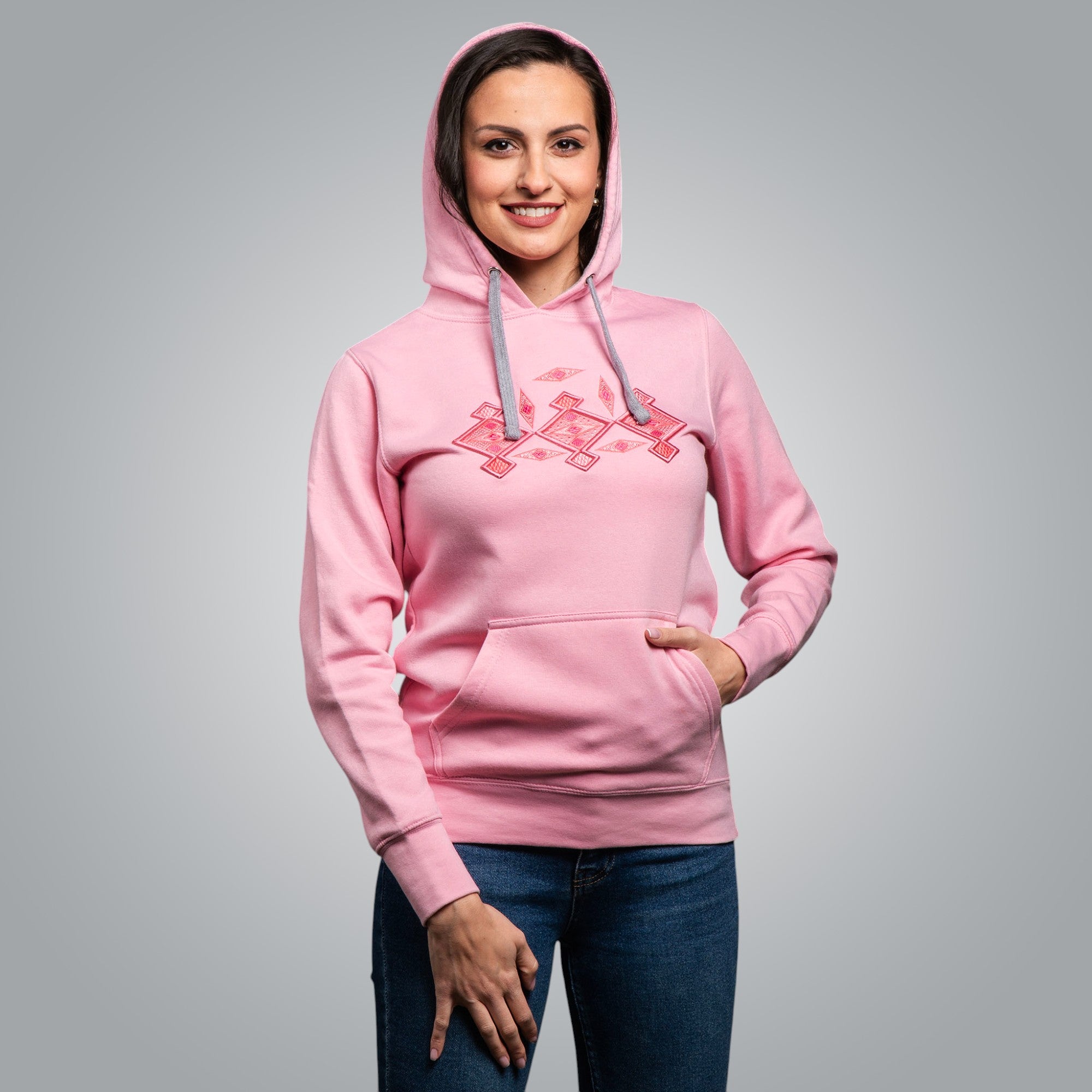 Дамска блуза с качулка "Канатица" 3D