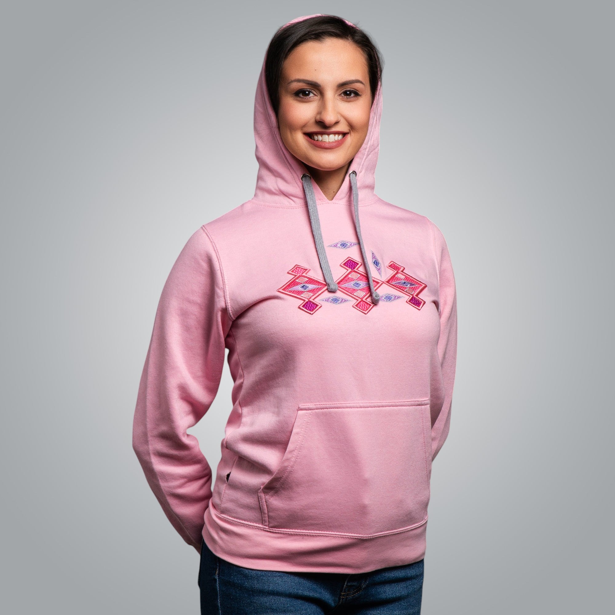 Дамска блуза с качулка "Канатица" 3D