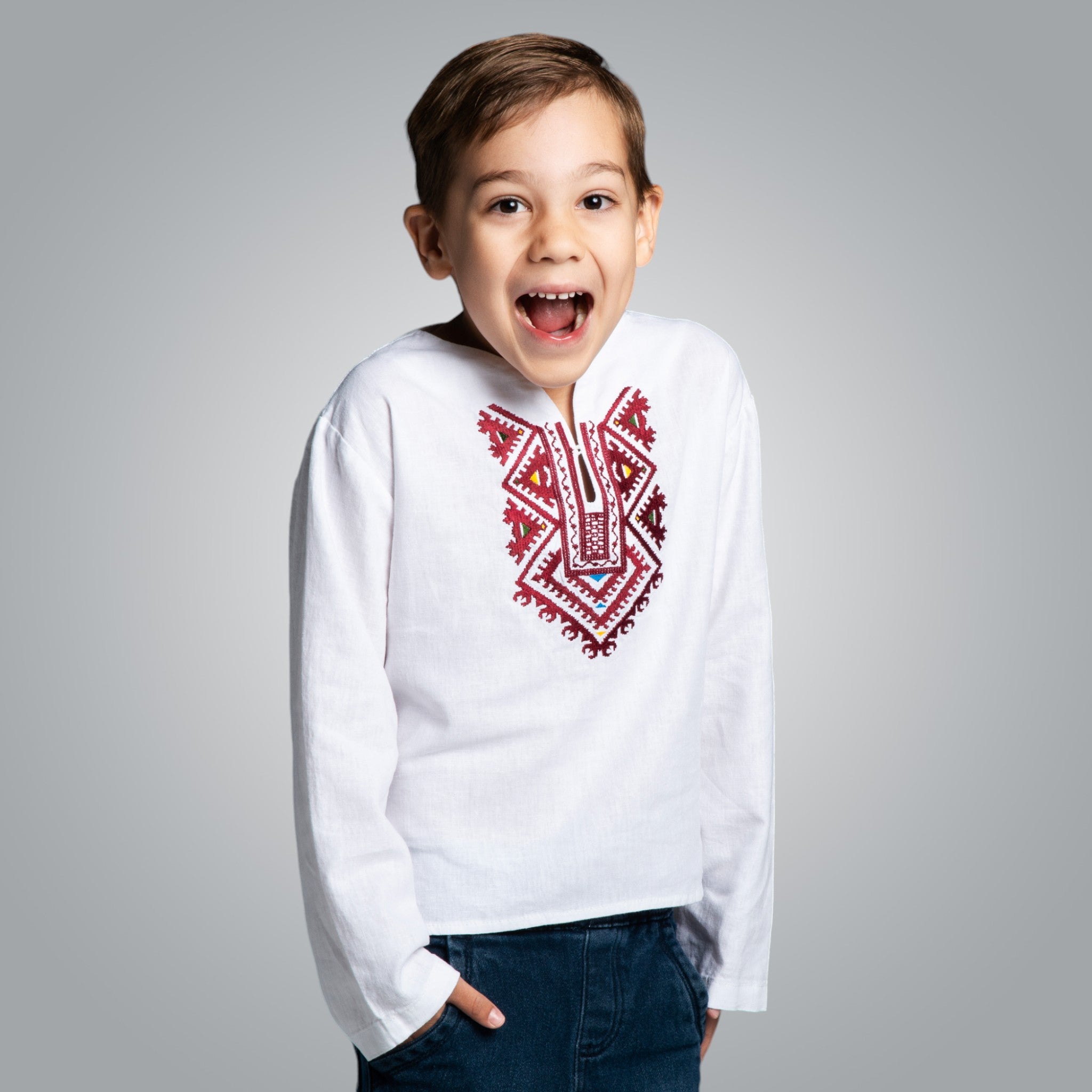 Детска риза "Фолклорна"