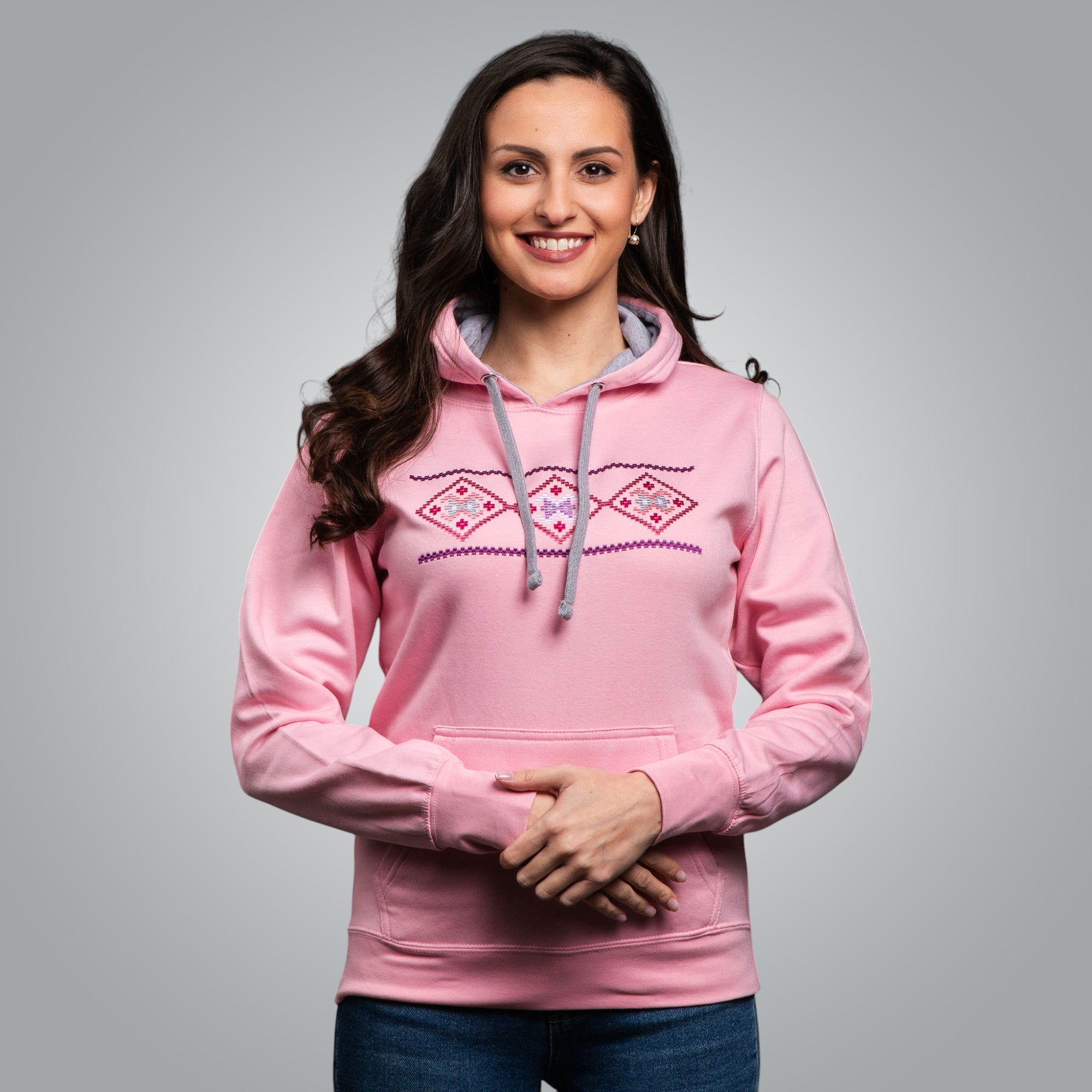 Дамска блуза с качулка "Народ"