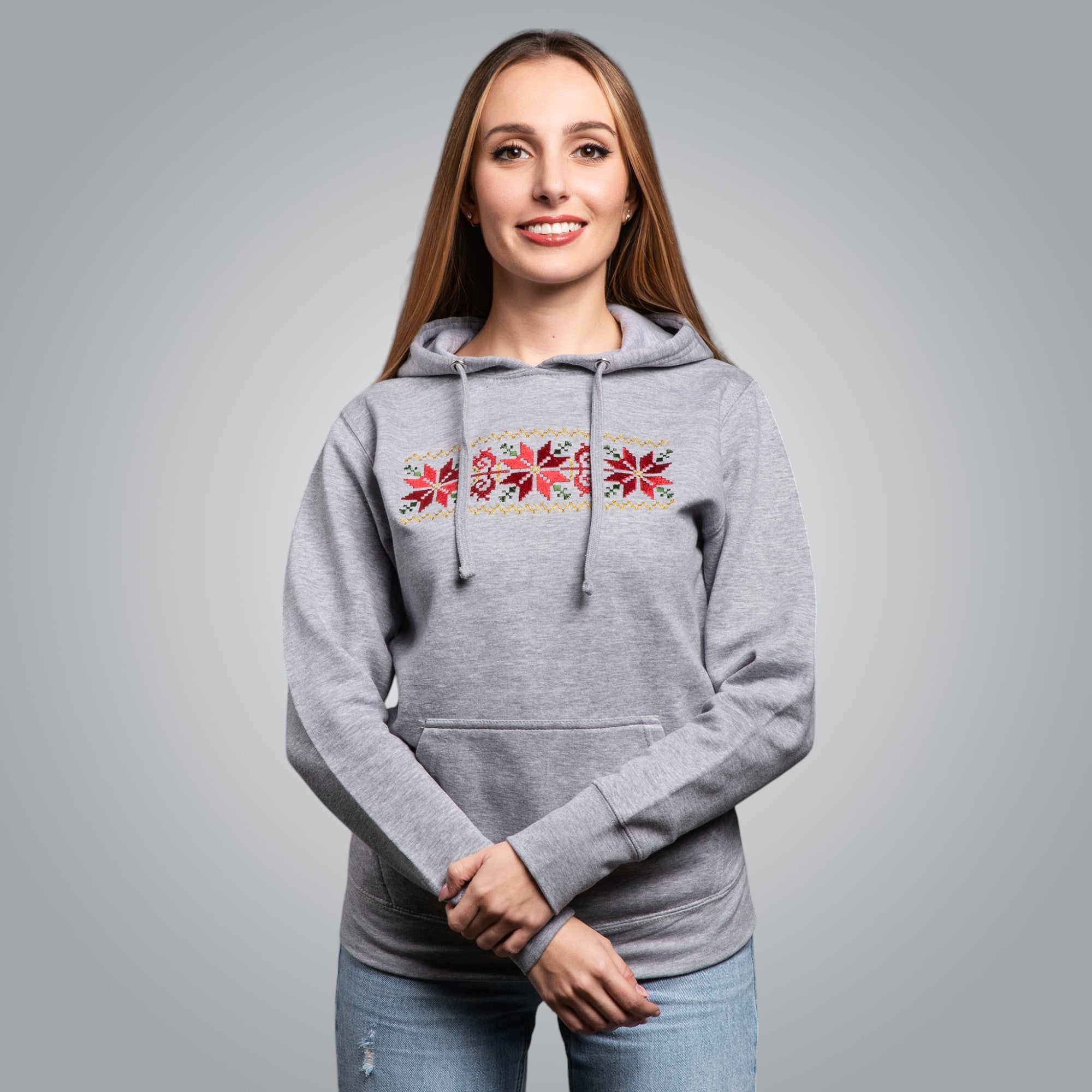 Дамска блуза с качулка "Капанска"