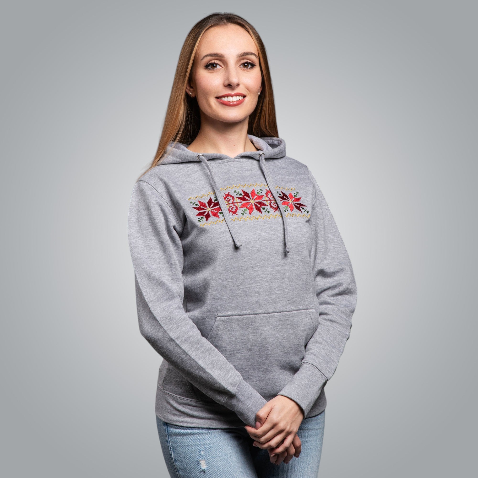 Дамска блуза с качулка "Капанска"