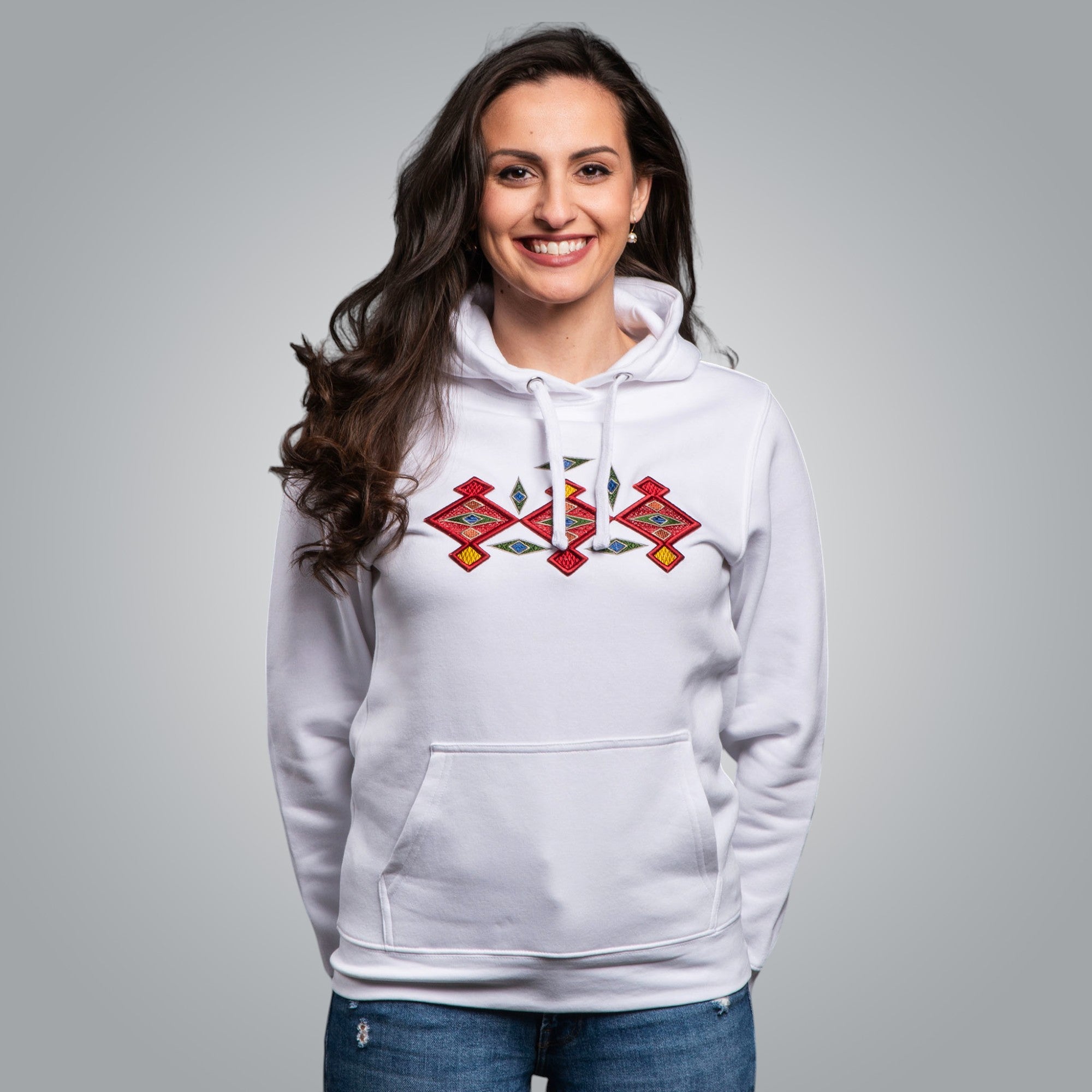 Дамска блуза с качулка "Канатица" 3D