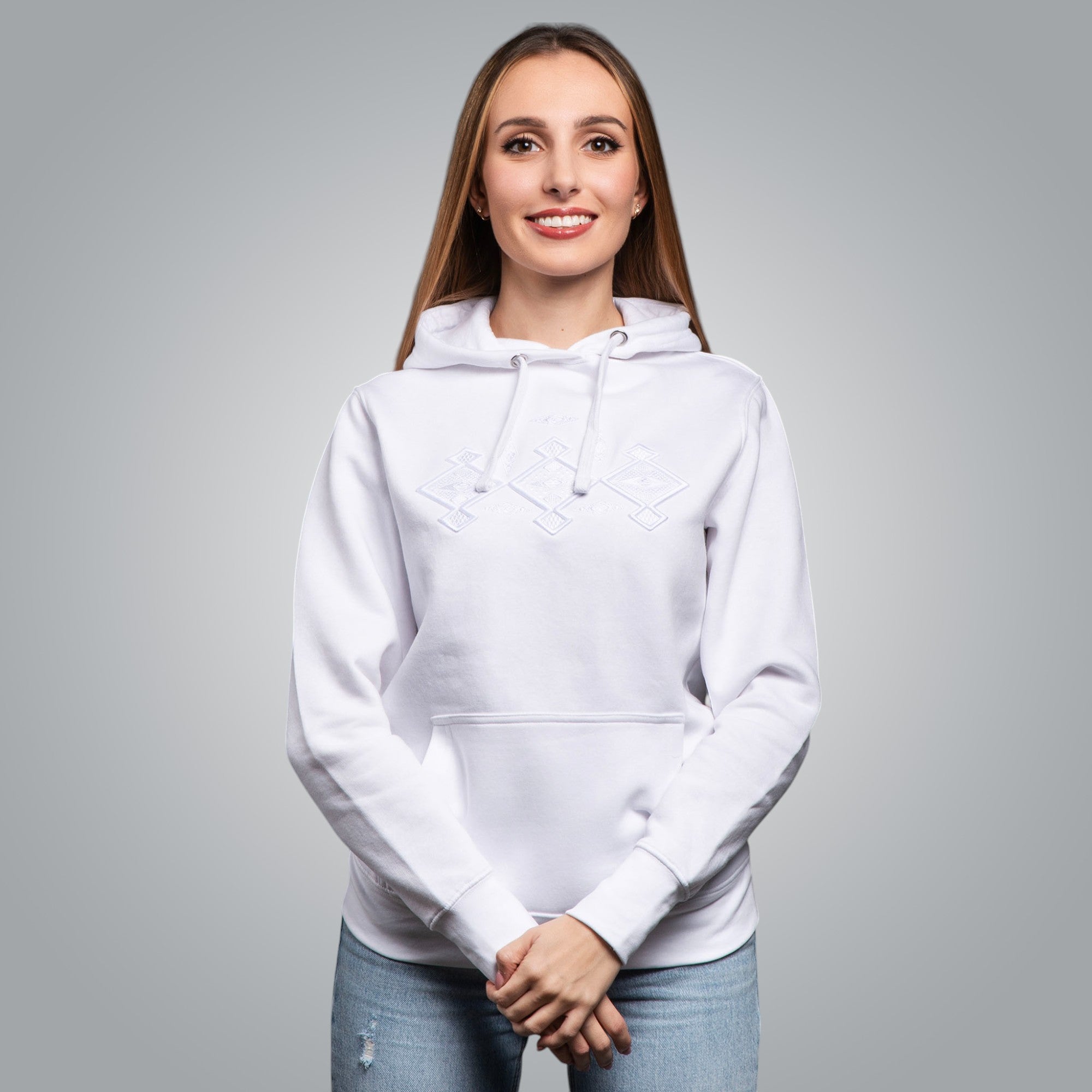 Дамска блуза с качулка "Канатица" 3D