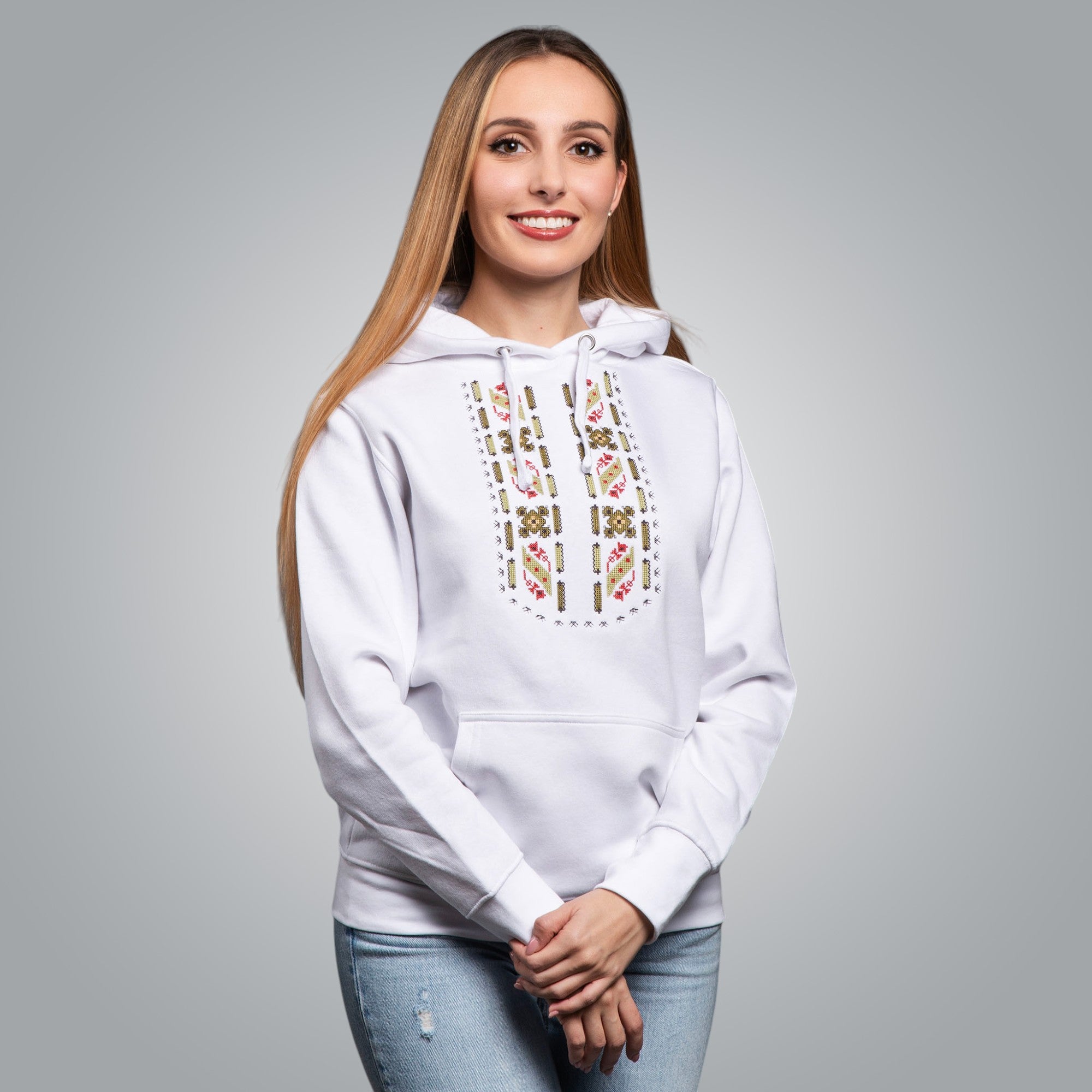 Дамска блуза с качулка "Защита"