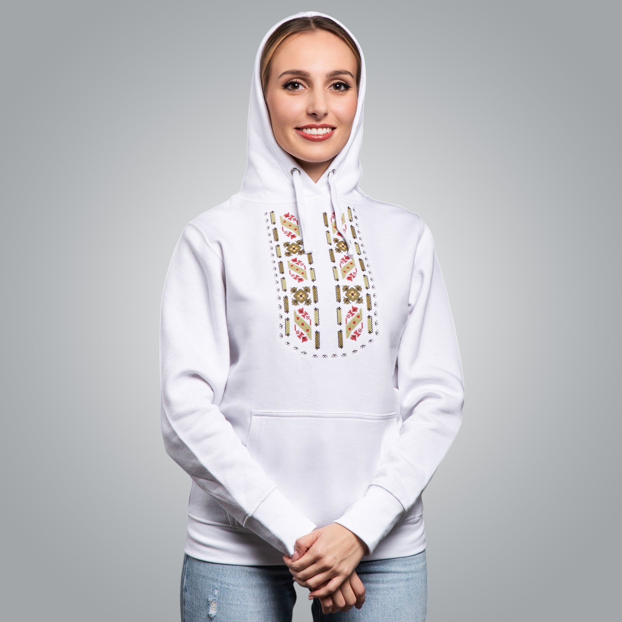 Дамска блуза с качулка "Защита"