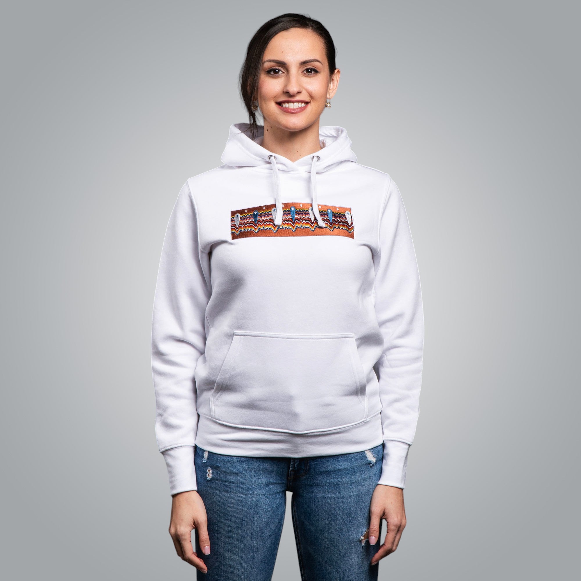 Дамска блуза с качулка "Троянска капка"