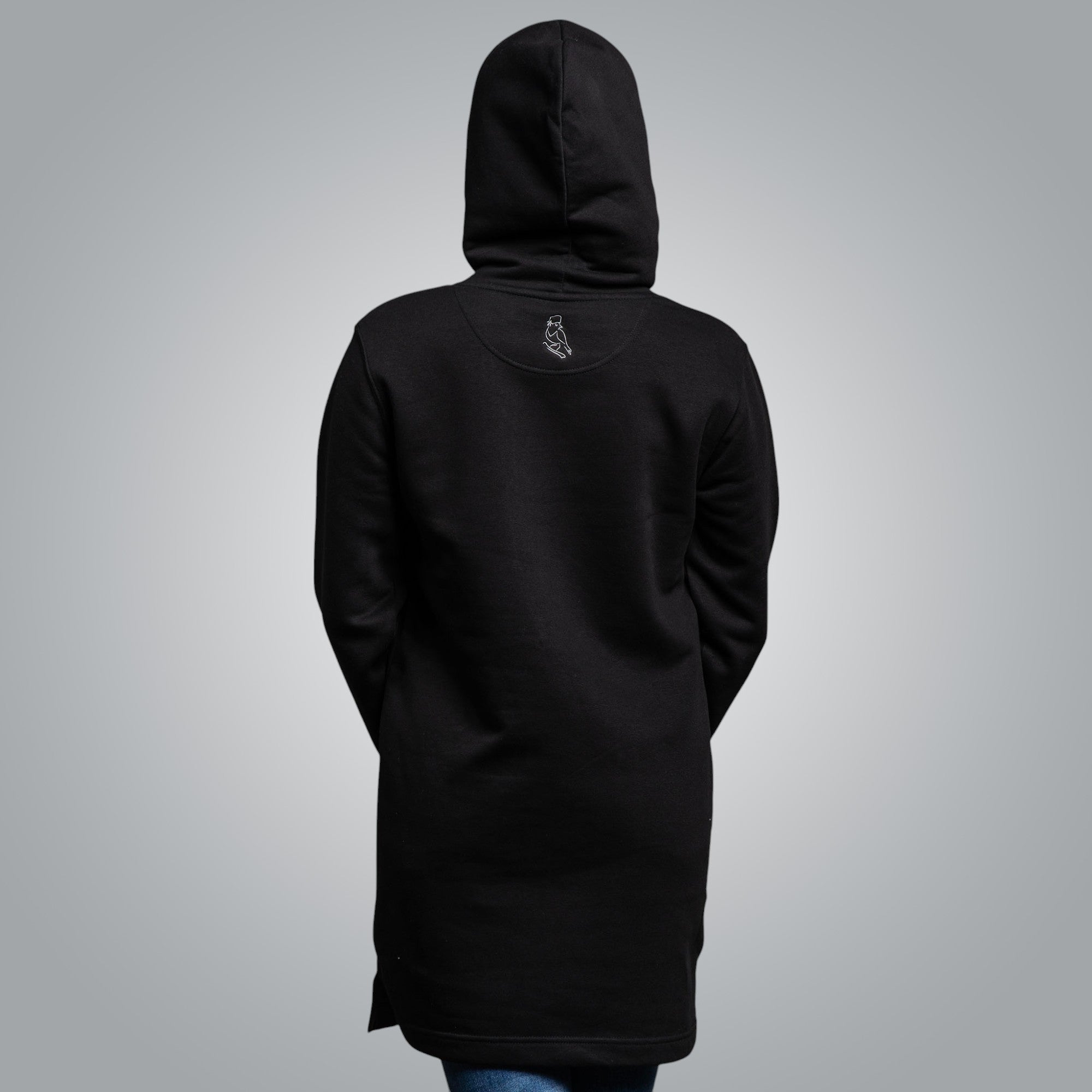 Дълга блуза с качулка "Защита"