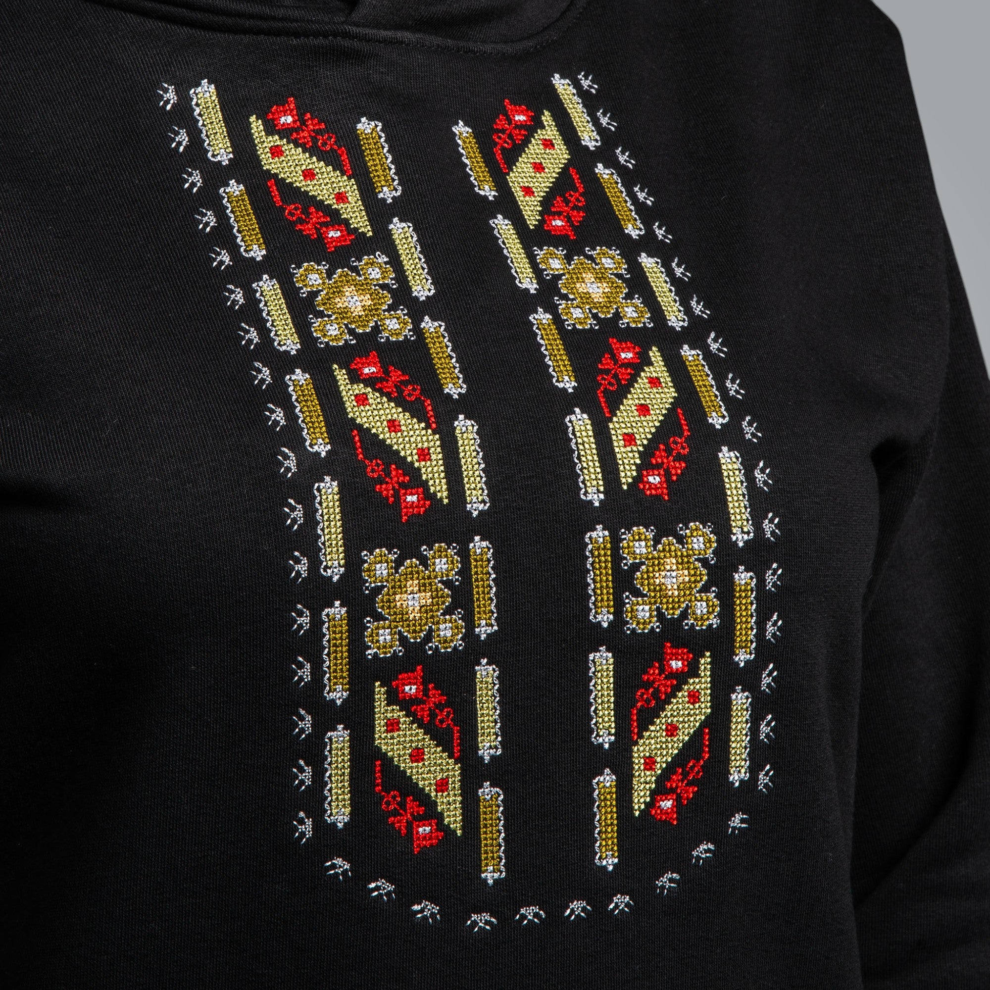 Дълга блуза с качулка "Защита"