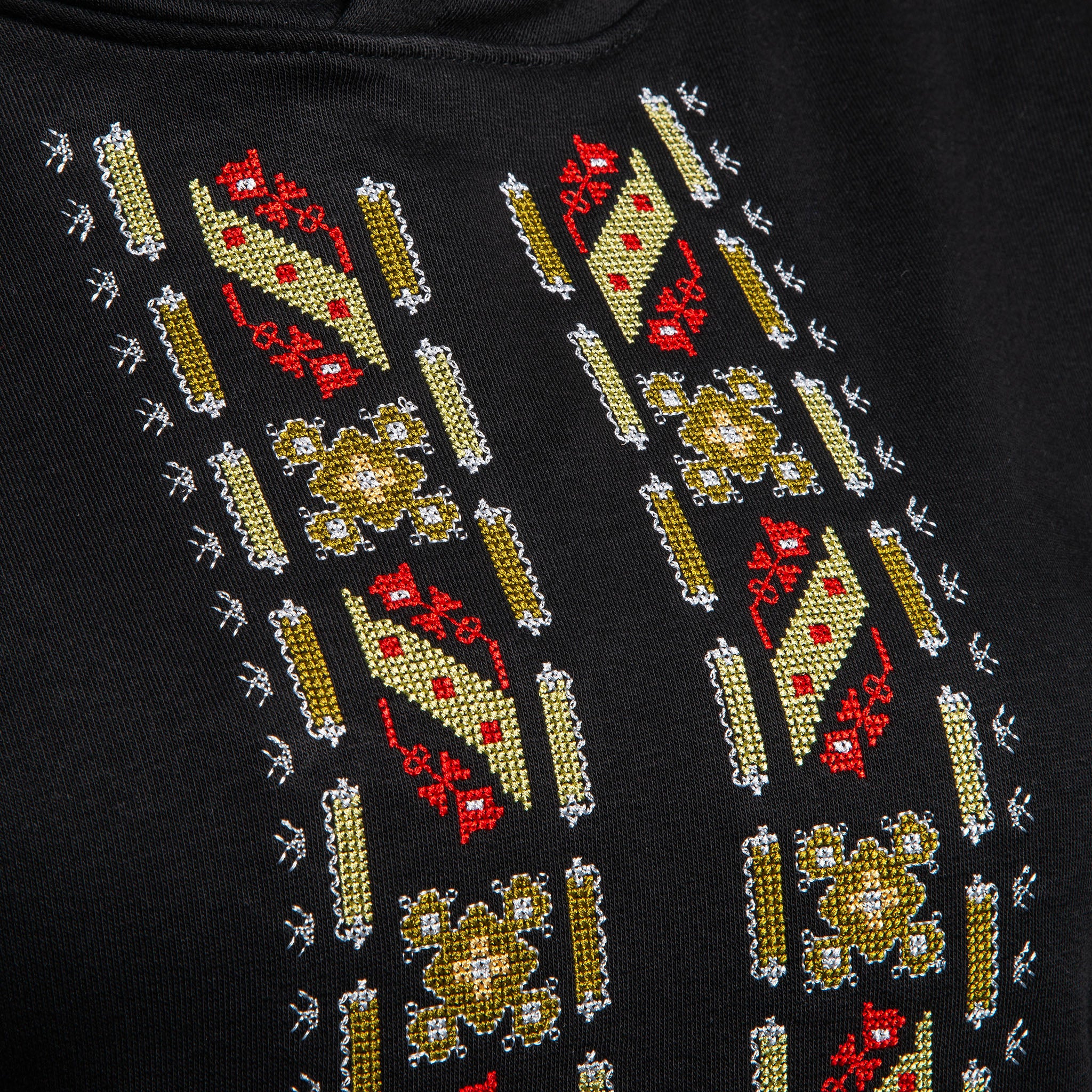 Дълга блуза с качулка "Защита"