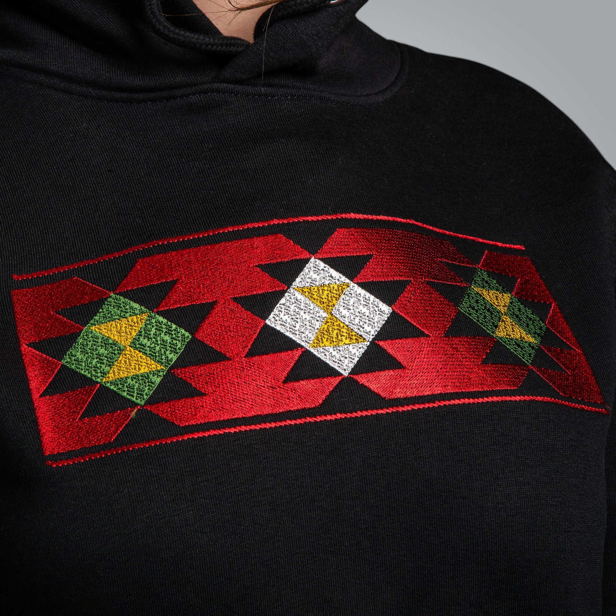 Дълга блуза с качулка "Род"