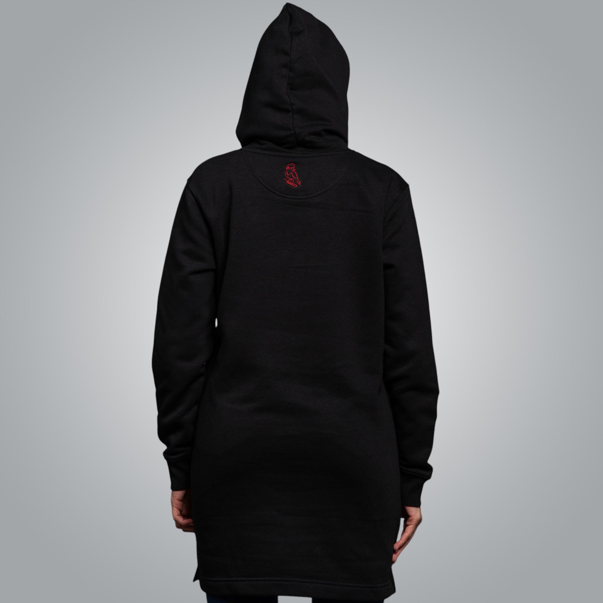 Дълга блуза с качулка "Народ"