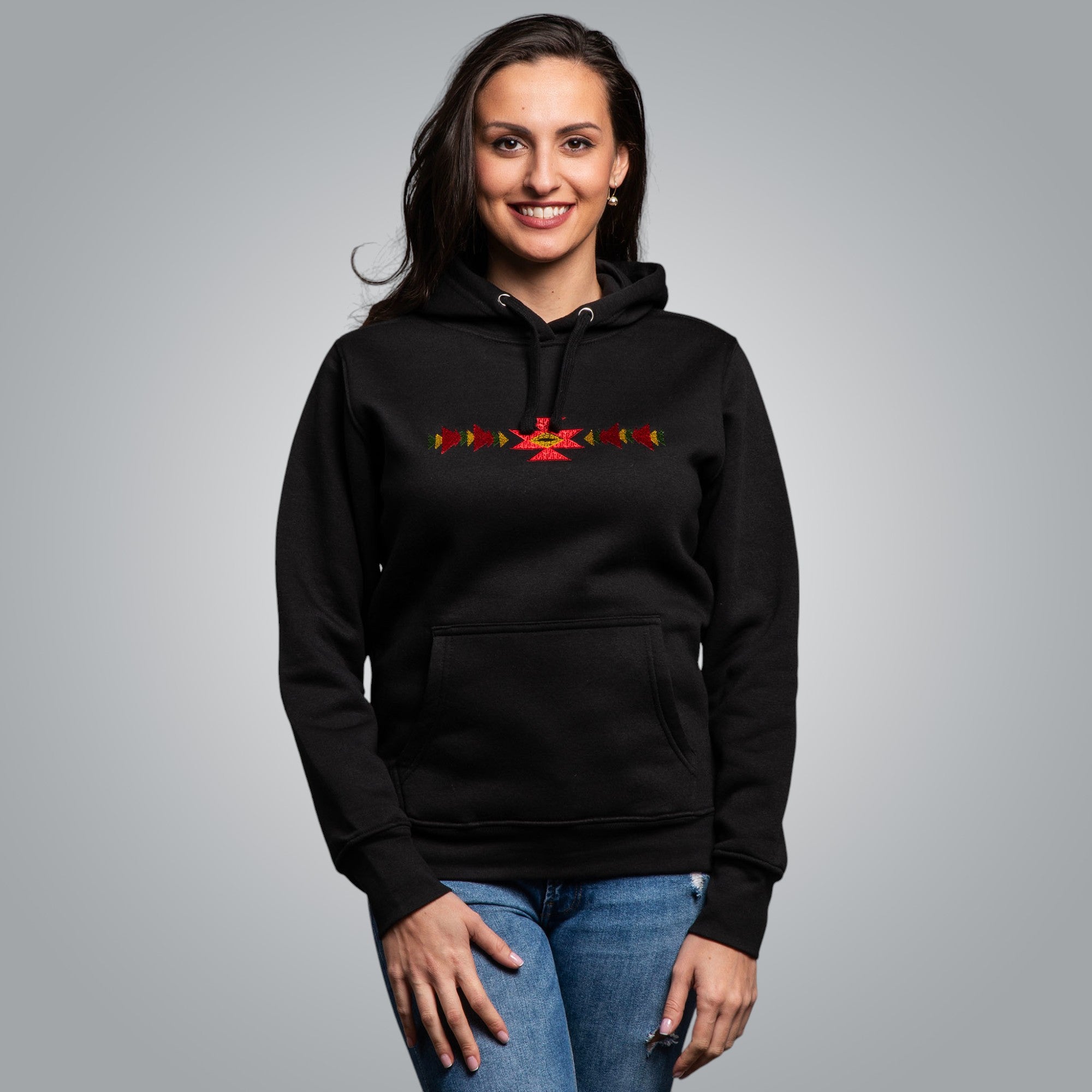 Дамска блуза с качулка "Канатица"