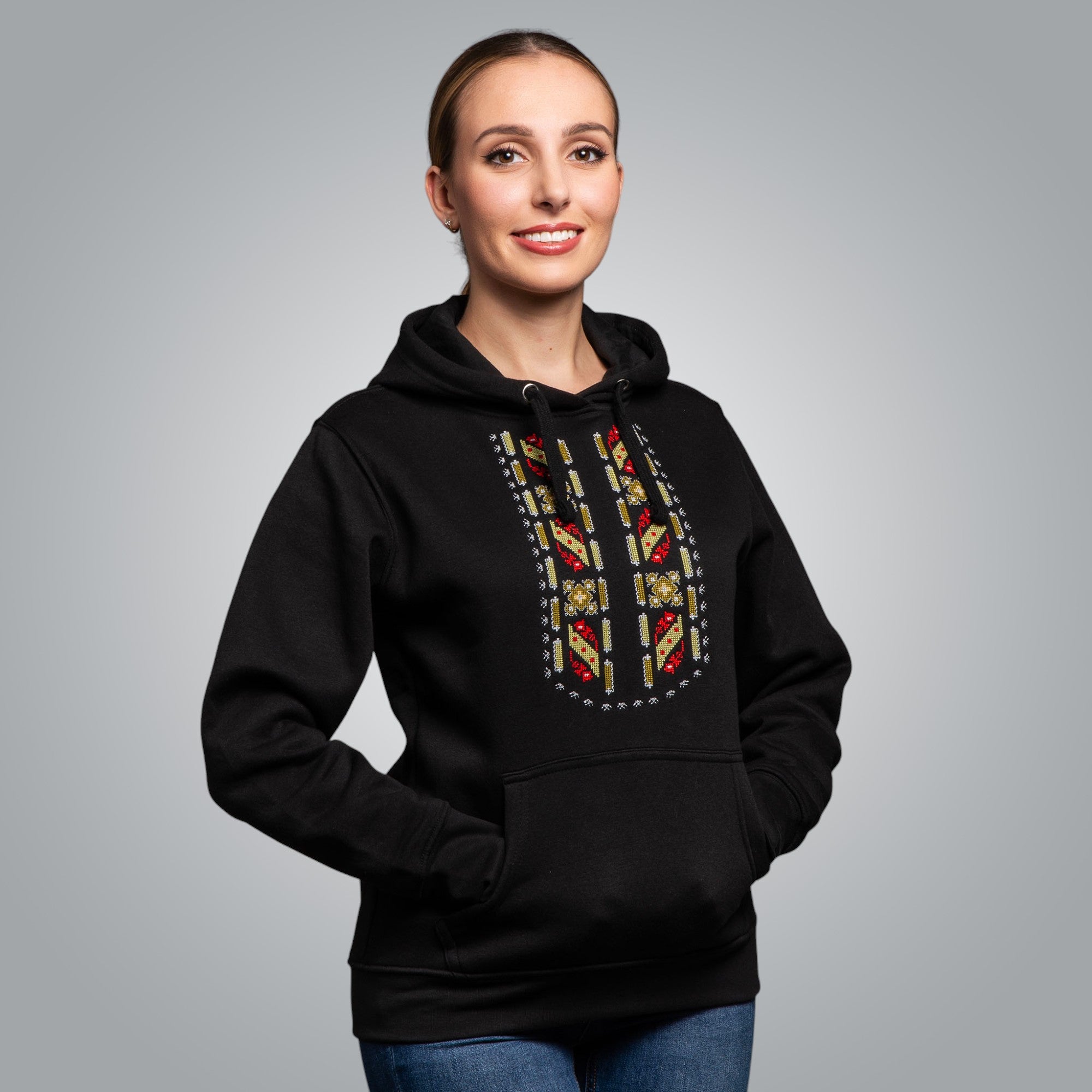 Дамска блуза с качулка "Защита"