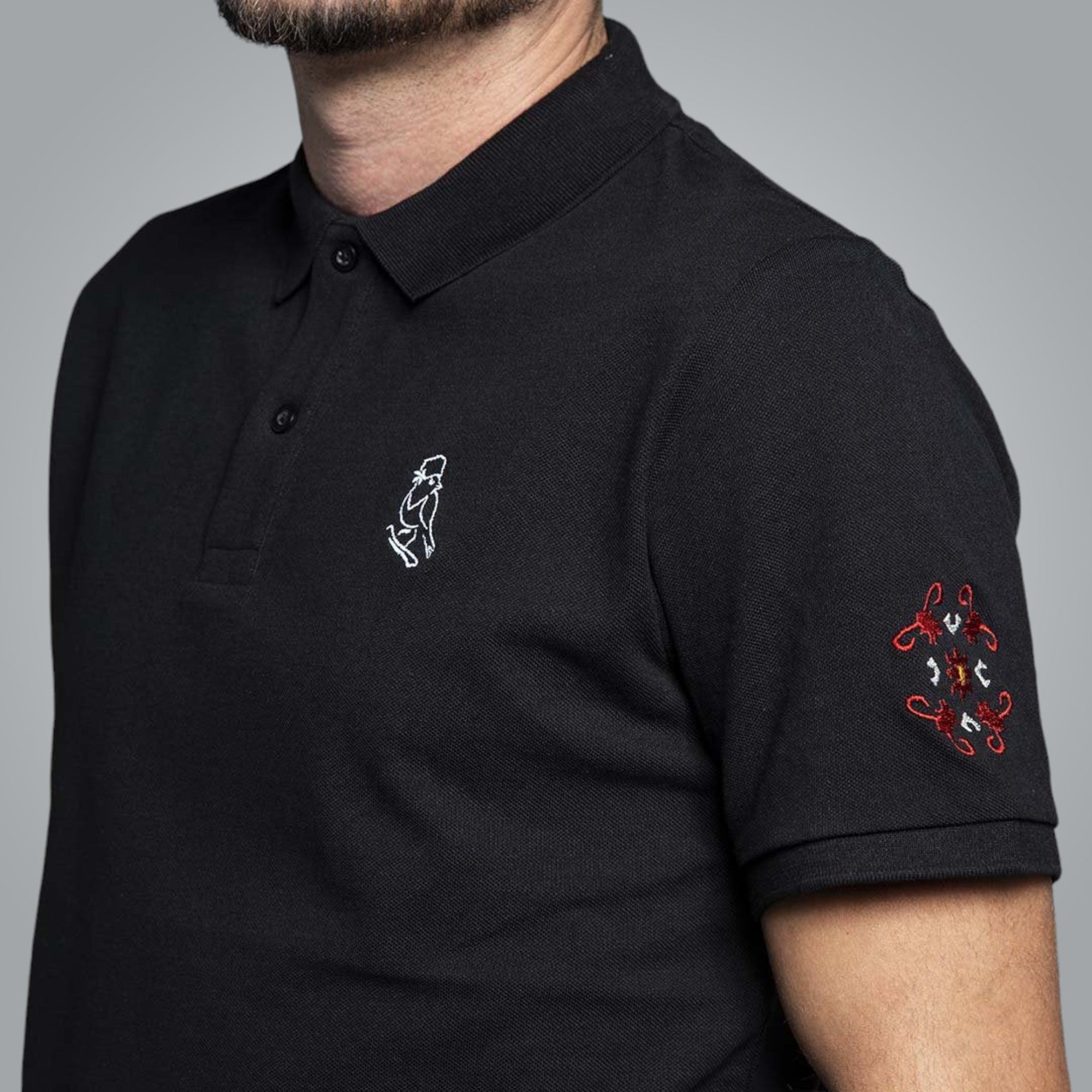 Tениска с яка "Букраний"