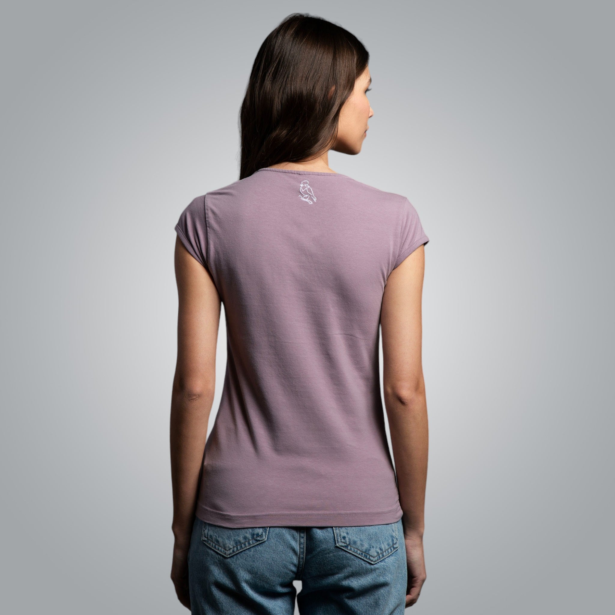 Тениска с V-деколте "Дърво на живота"