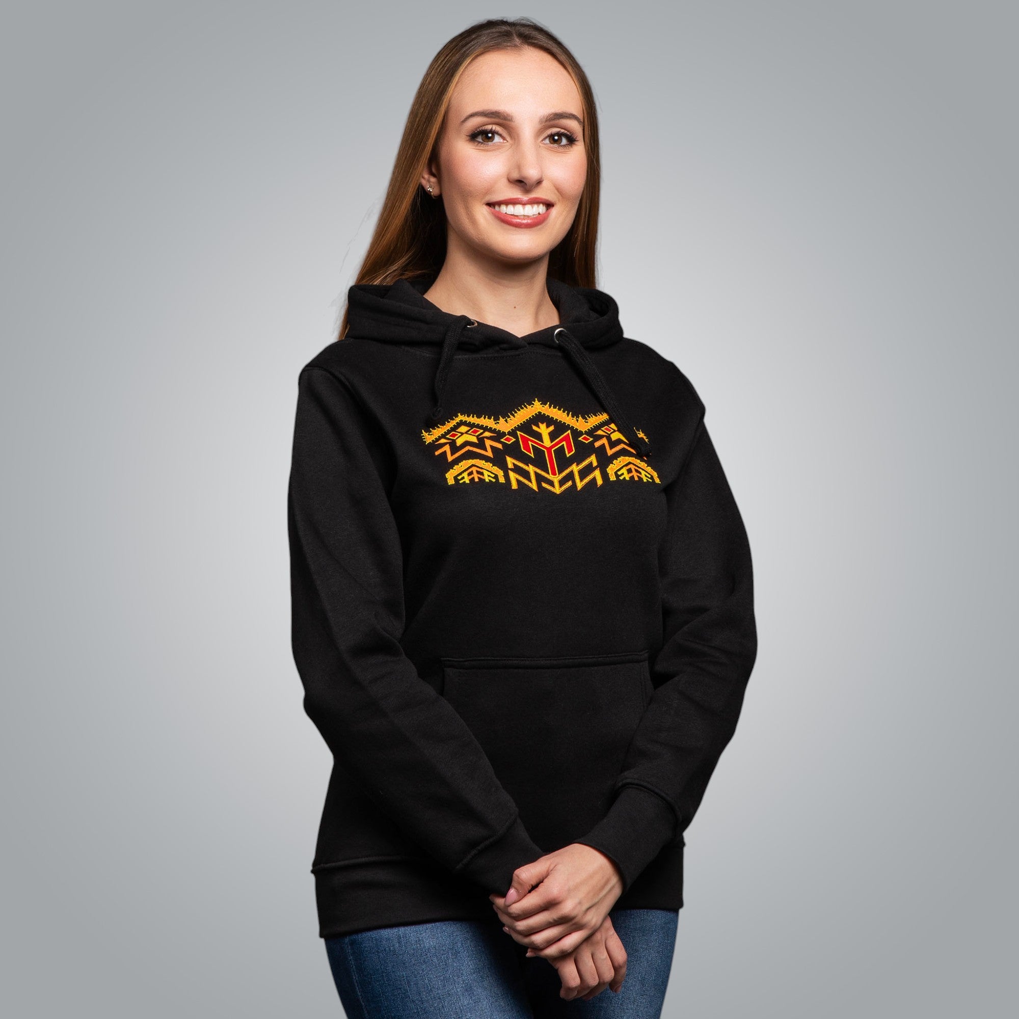 Дамска блуза с качулка "Богинята майка"