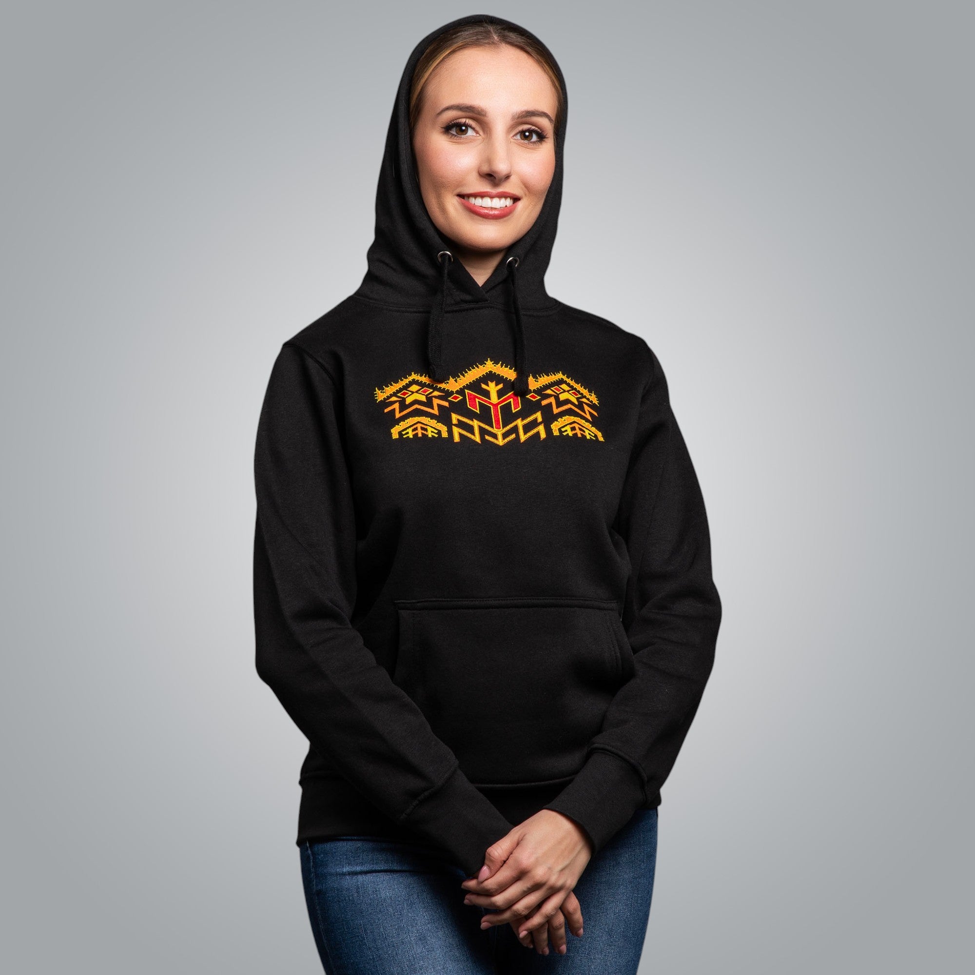 Дамска блуза с качулка "Богинята майка"